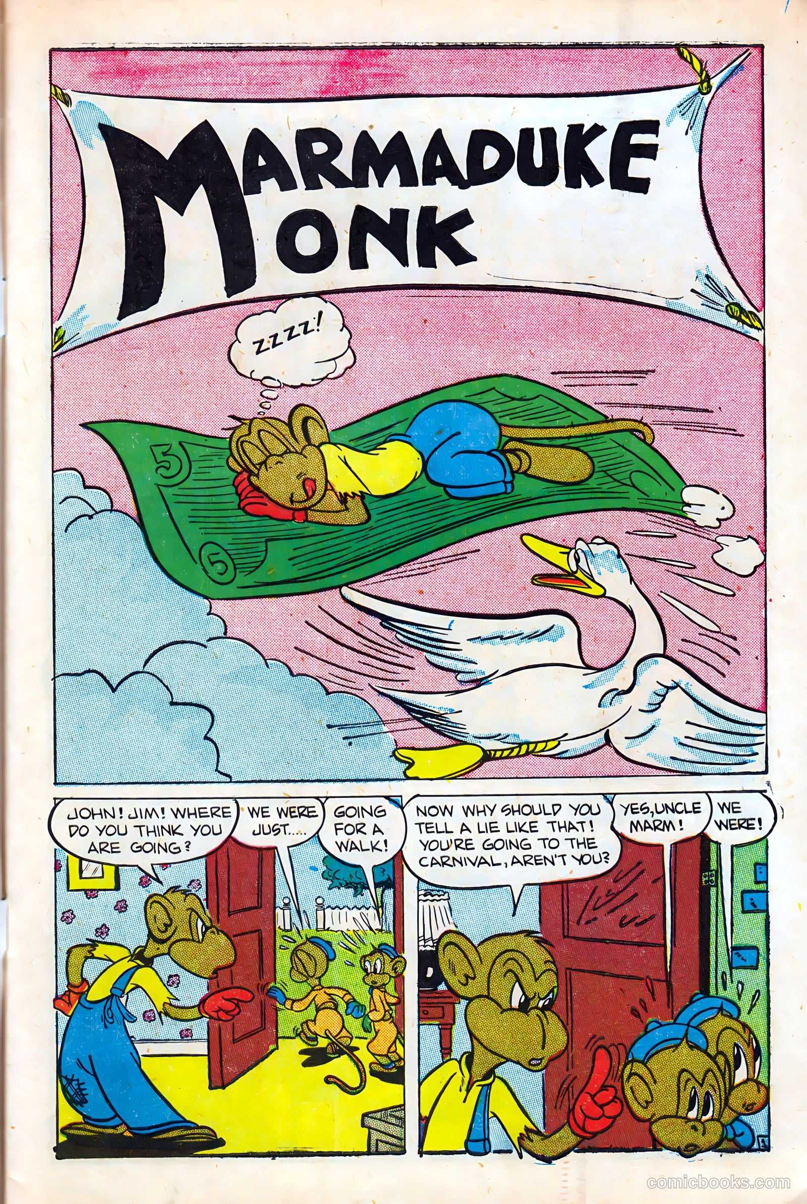 Monkeyshines Comics #5 (1945) — page 3 of 36