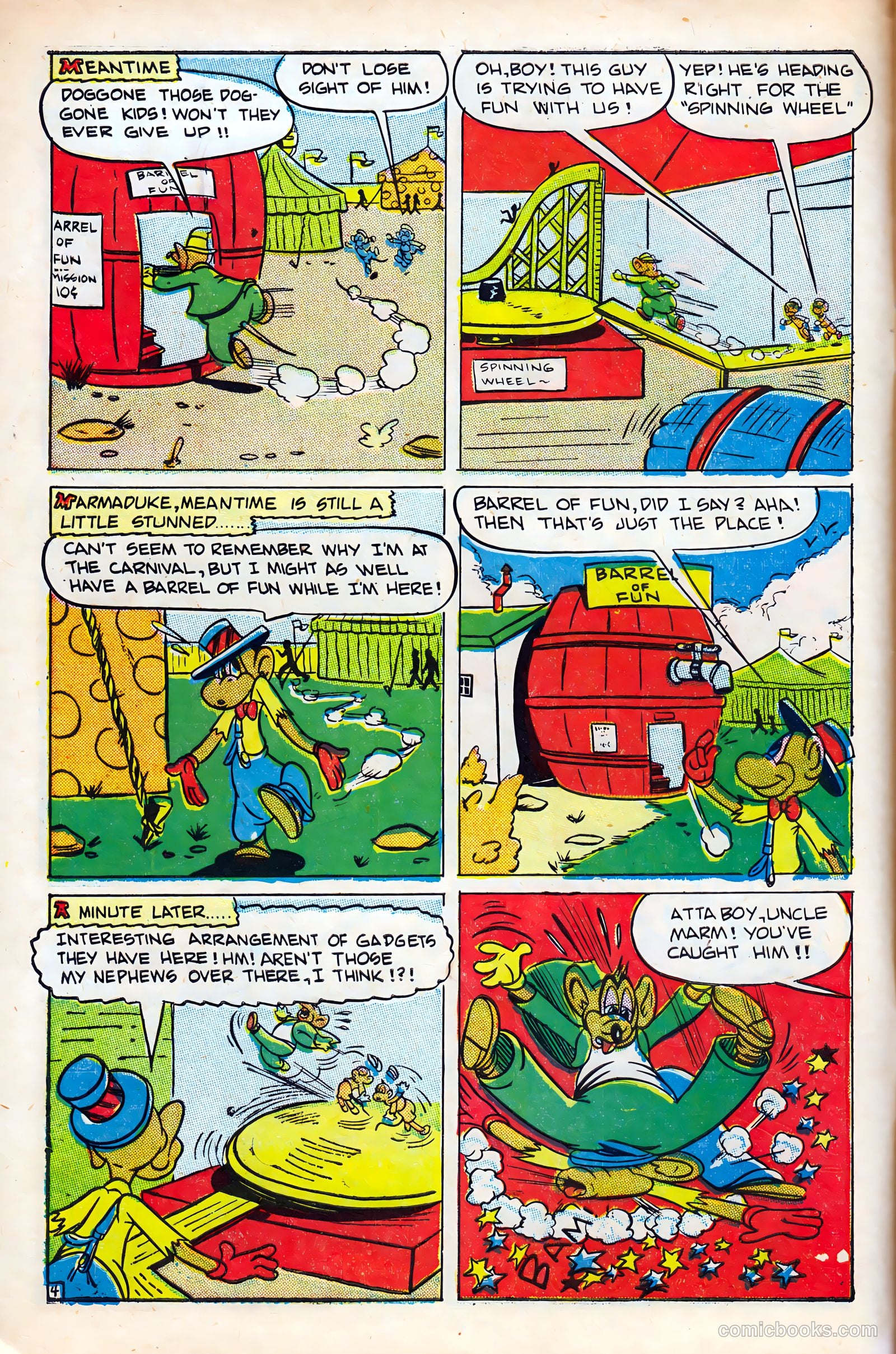 Monkeyshines Comics #5 (1945) — page 6 of 36