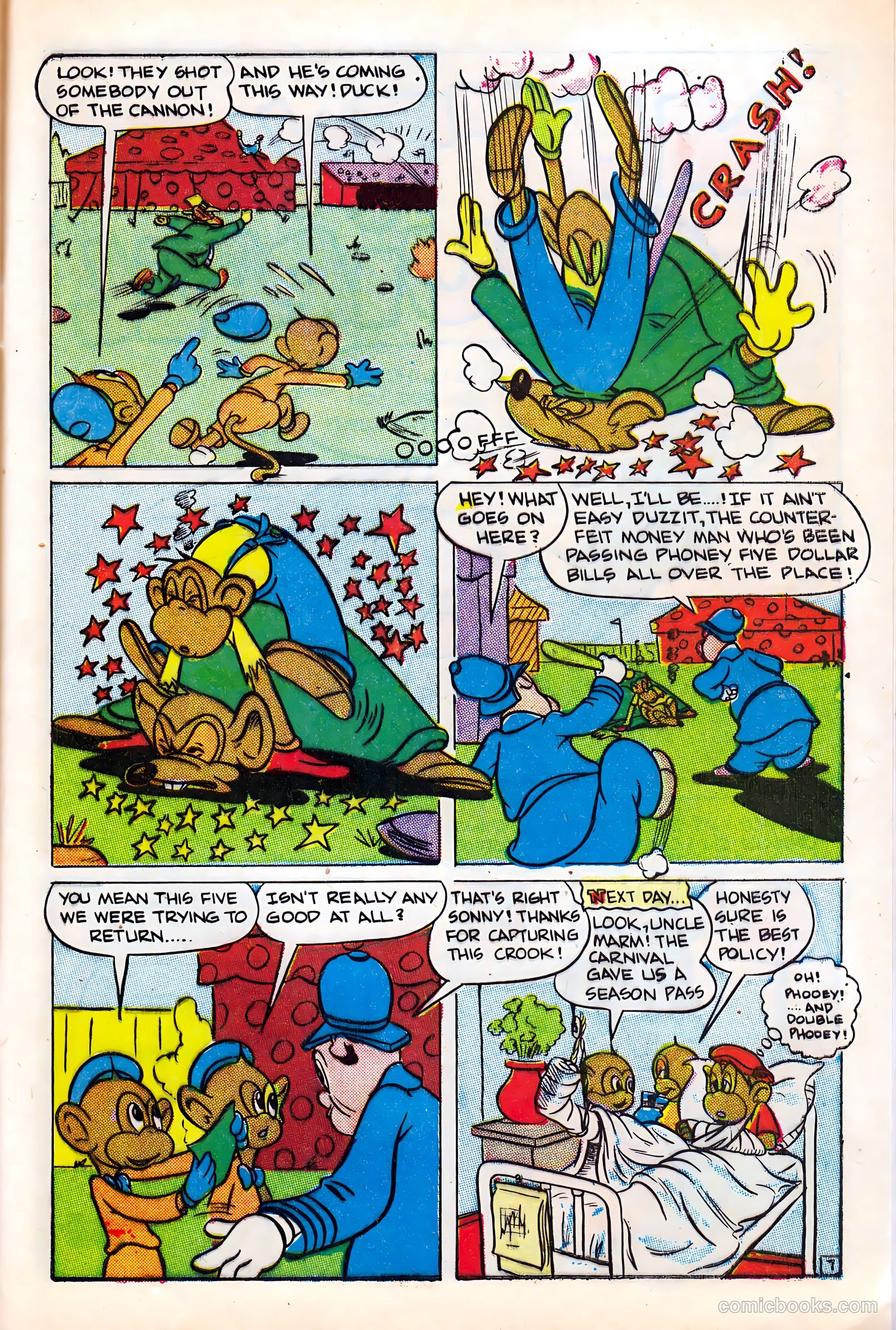 Monkeyshines Comics #5 (1945) — page 9 of 36