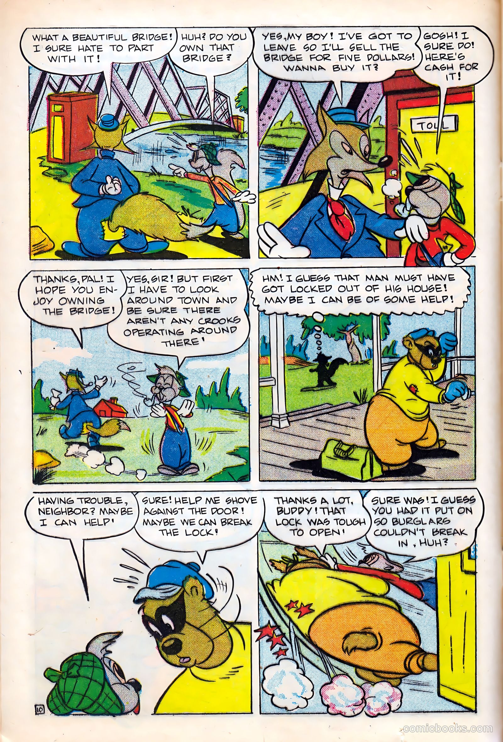 Monkeyshines Comics #5 (1945) — page 12 of 36