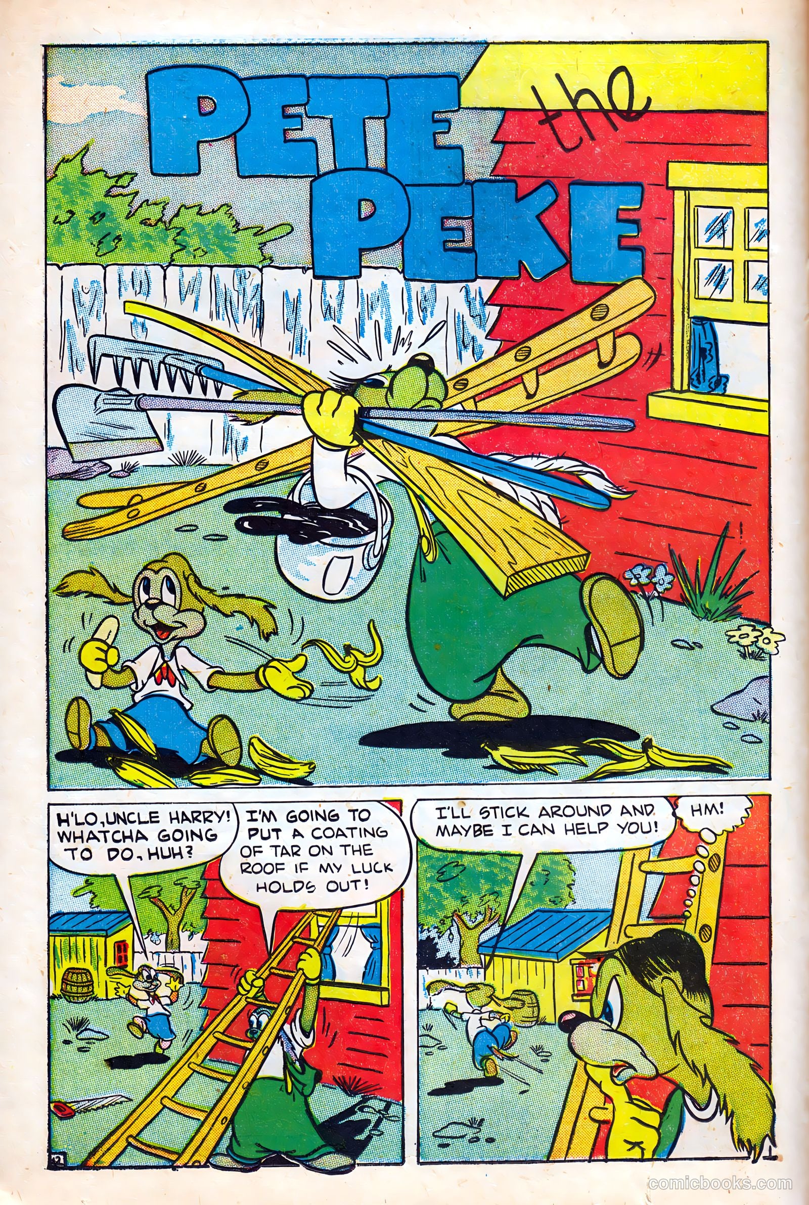 Monkeyshines Comics #5 (1945) — page 14 of 36
