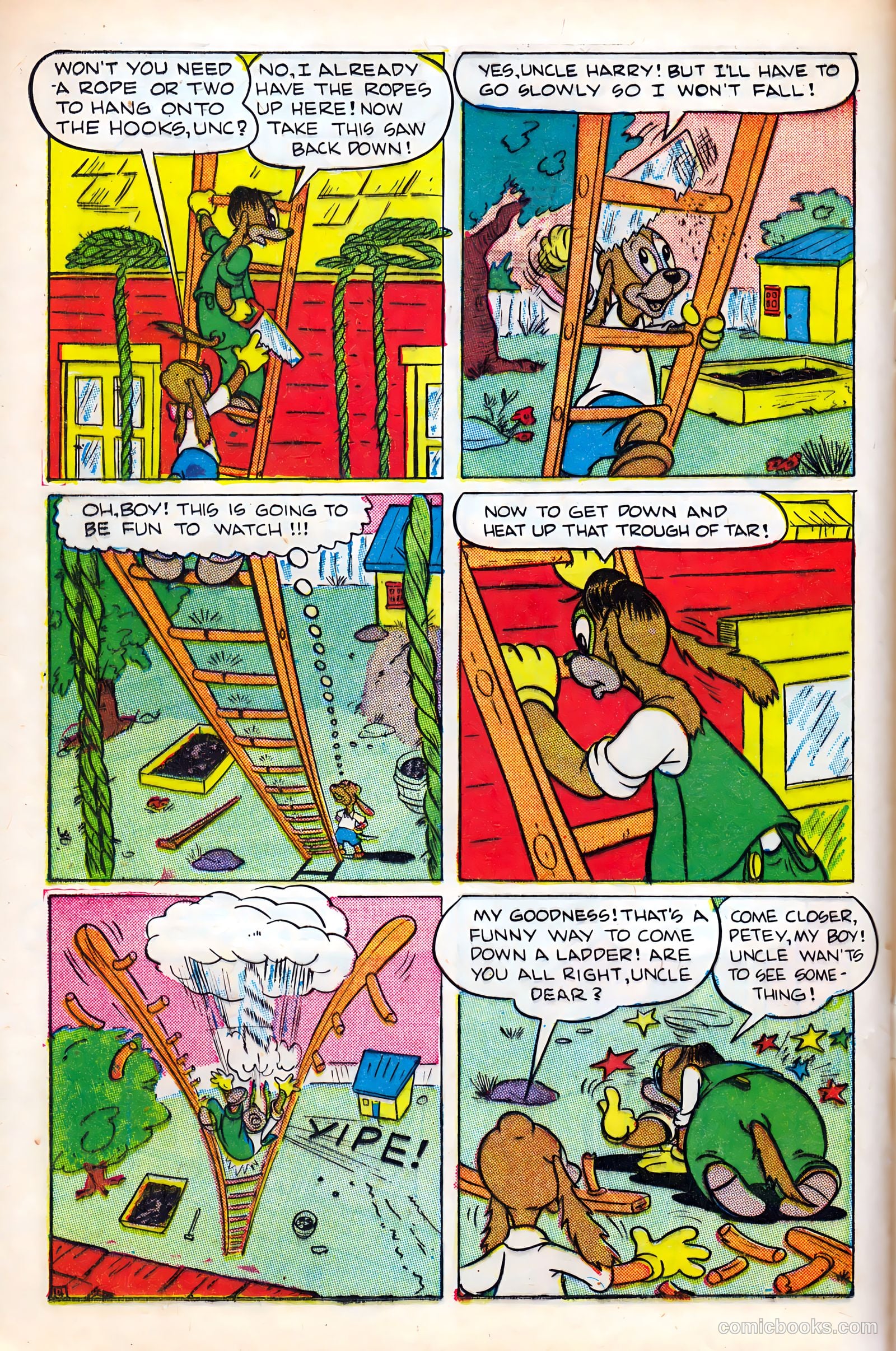 Monkeyshines Comics #5 (1945) — page 16 of 36