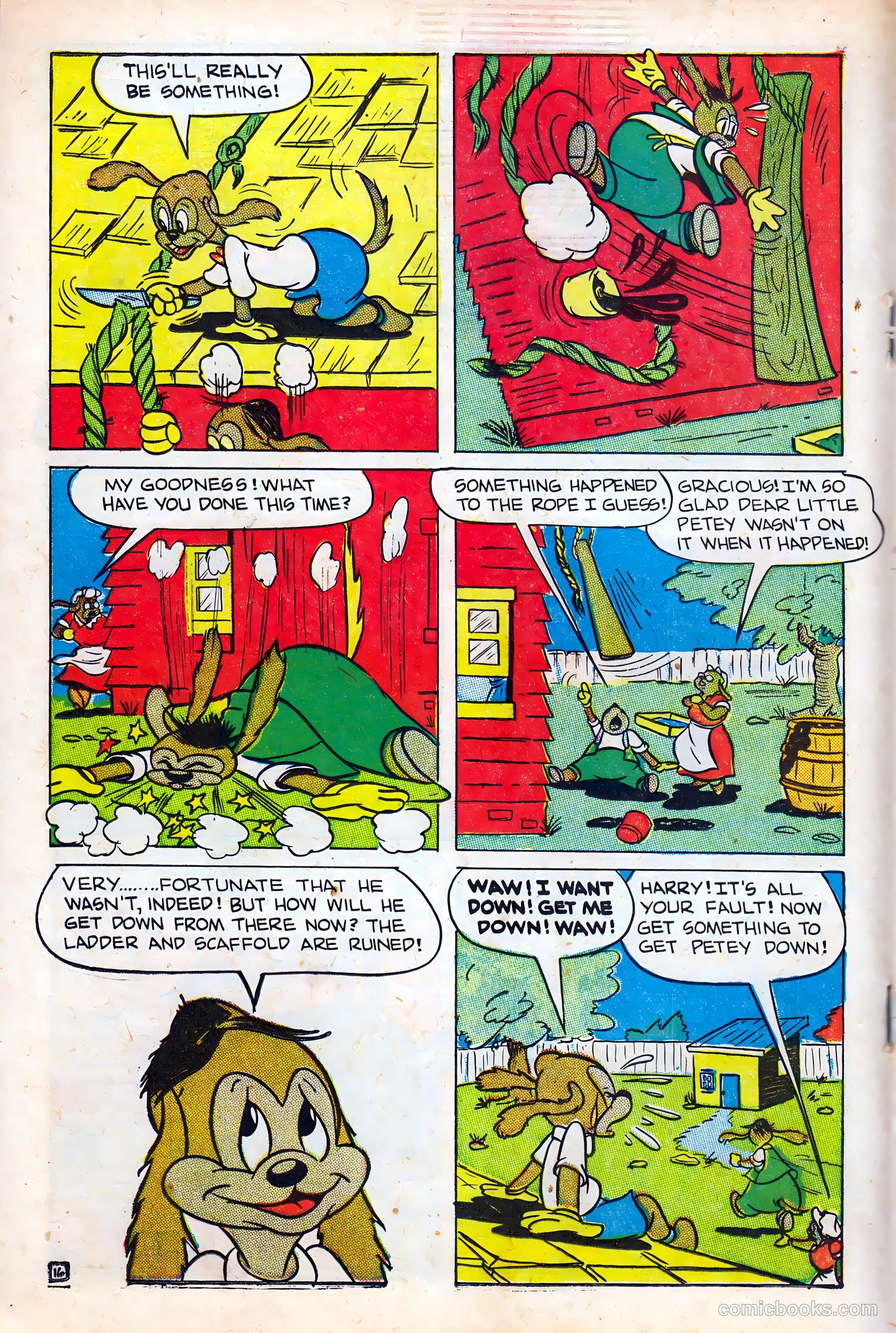 Monkeyshines Comics #5 (1945) — page 18 of 36