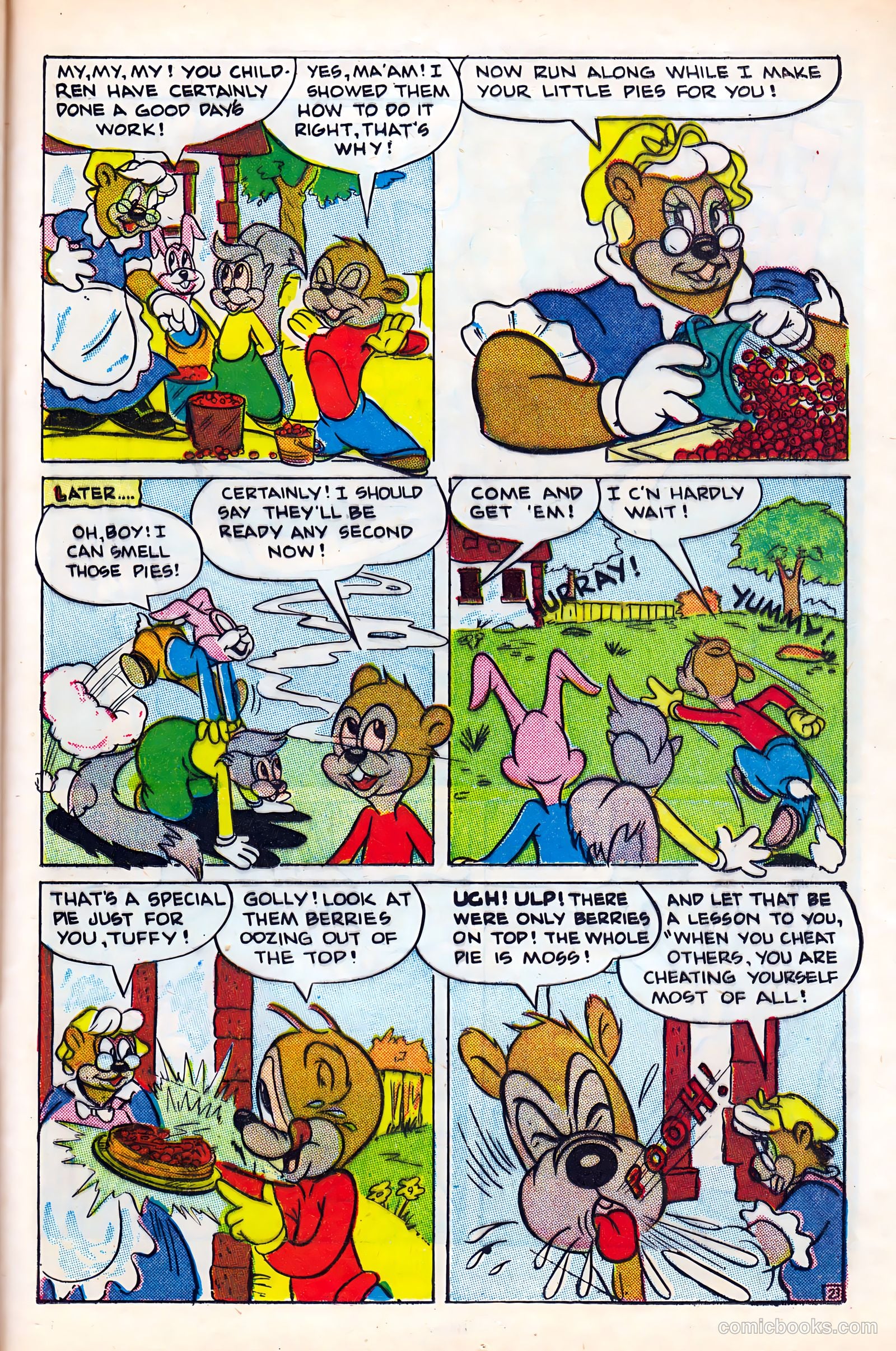 Monkeyshines Comics #5 (1945) — page 25 of 36