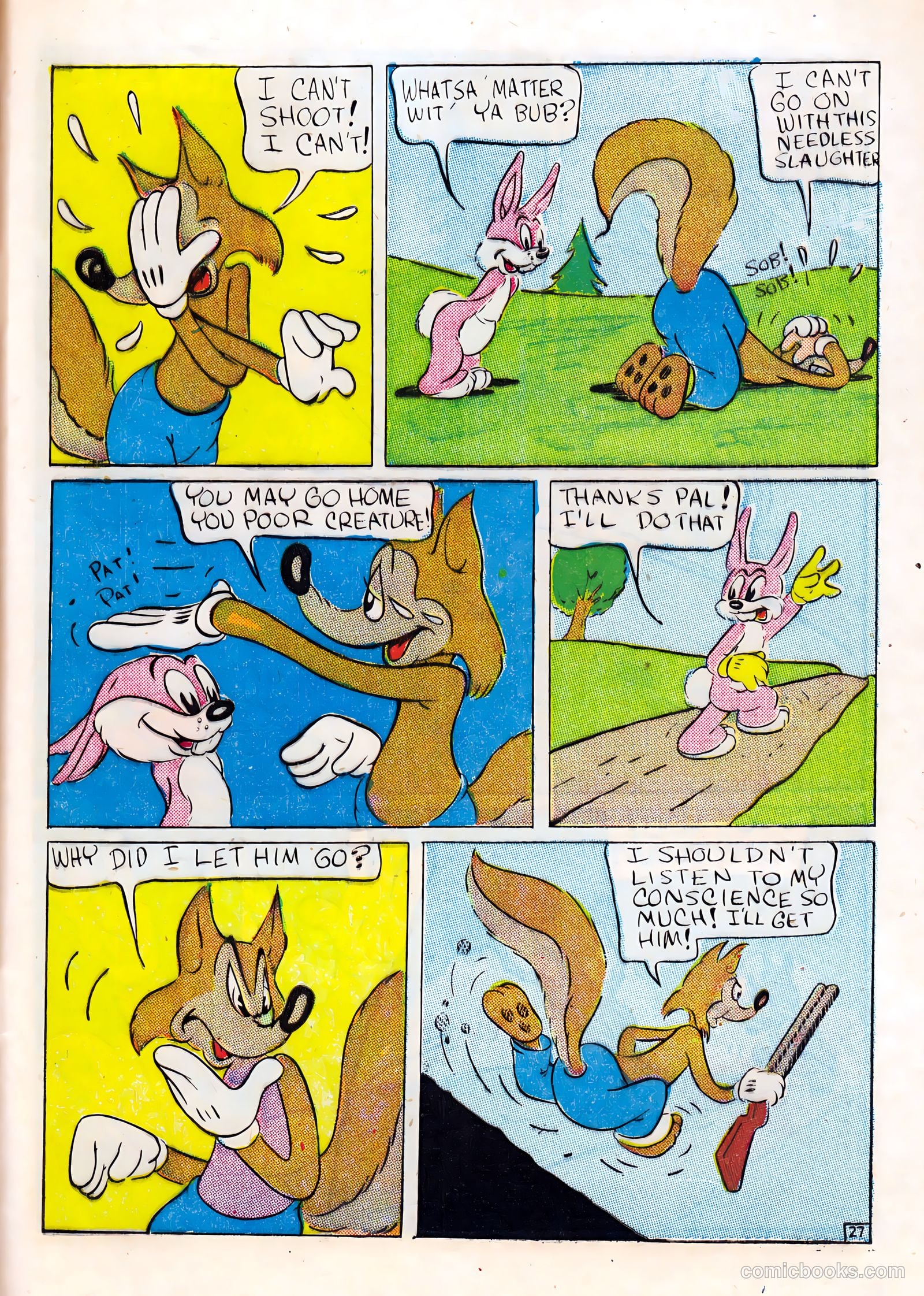 Monkeyshines Comics #5 (1945) — page 29 of 36