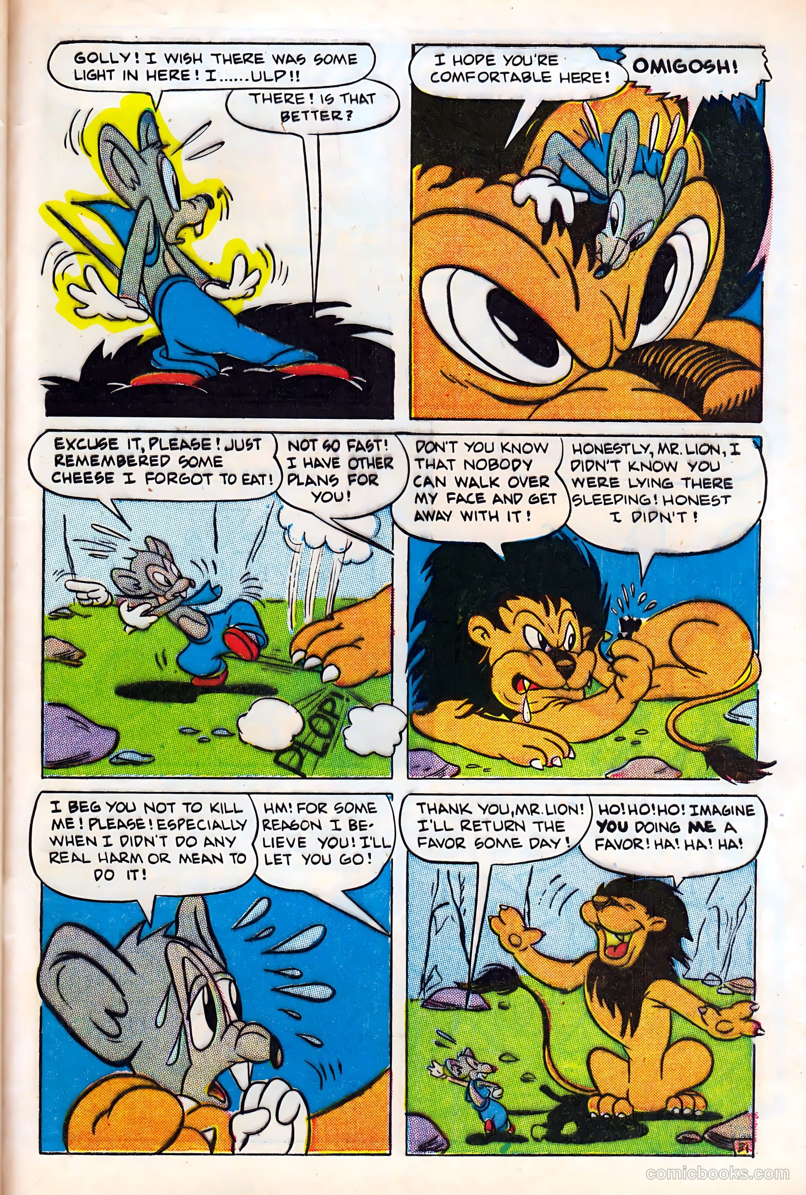 Monkeyshines Comics #5 (1945) — page 33 of 36