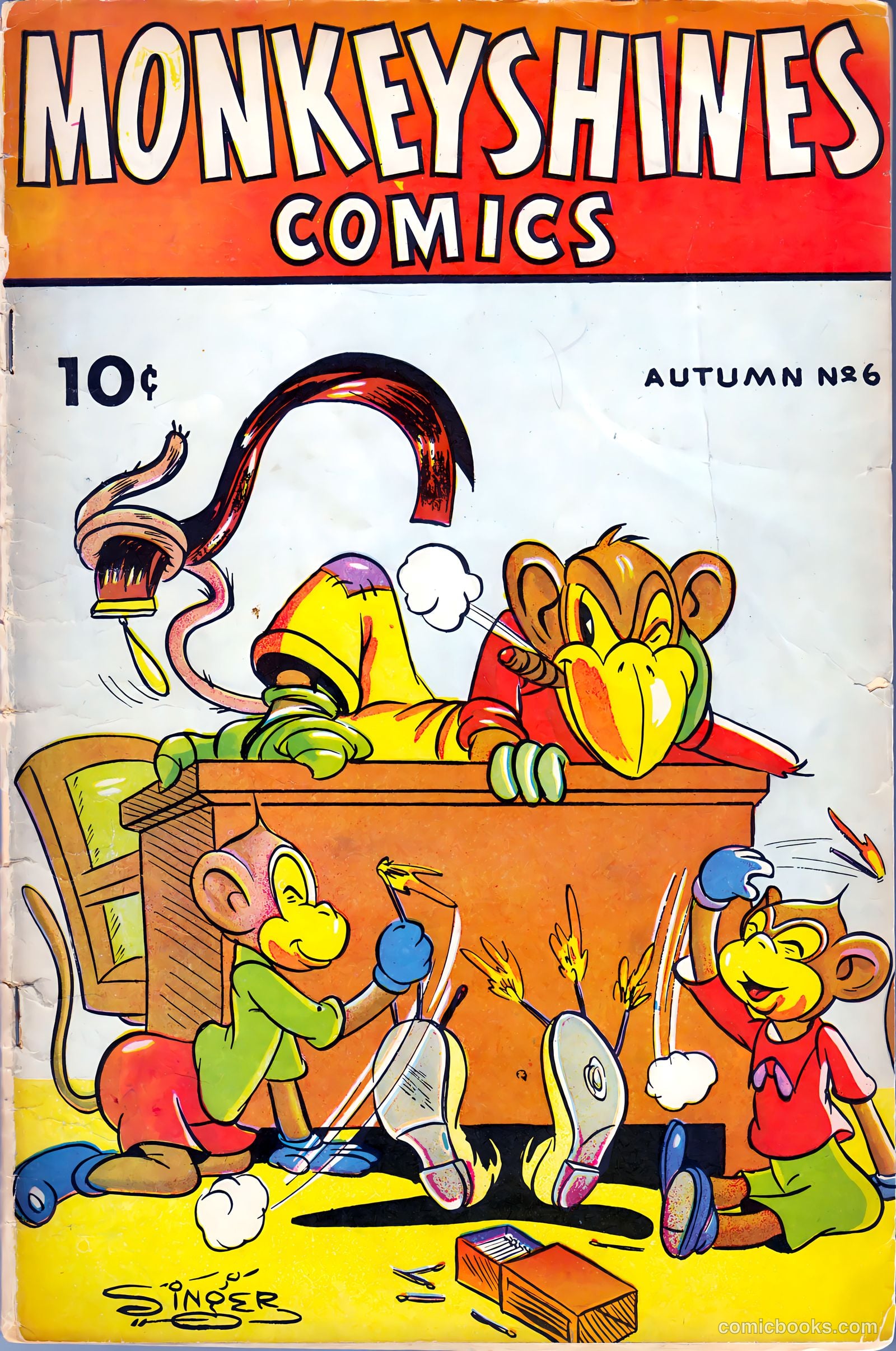 Monkeyshines Comics #6