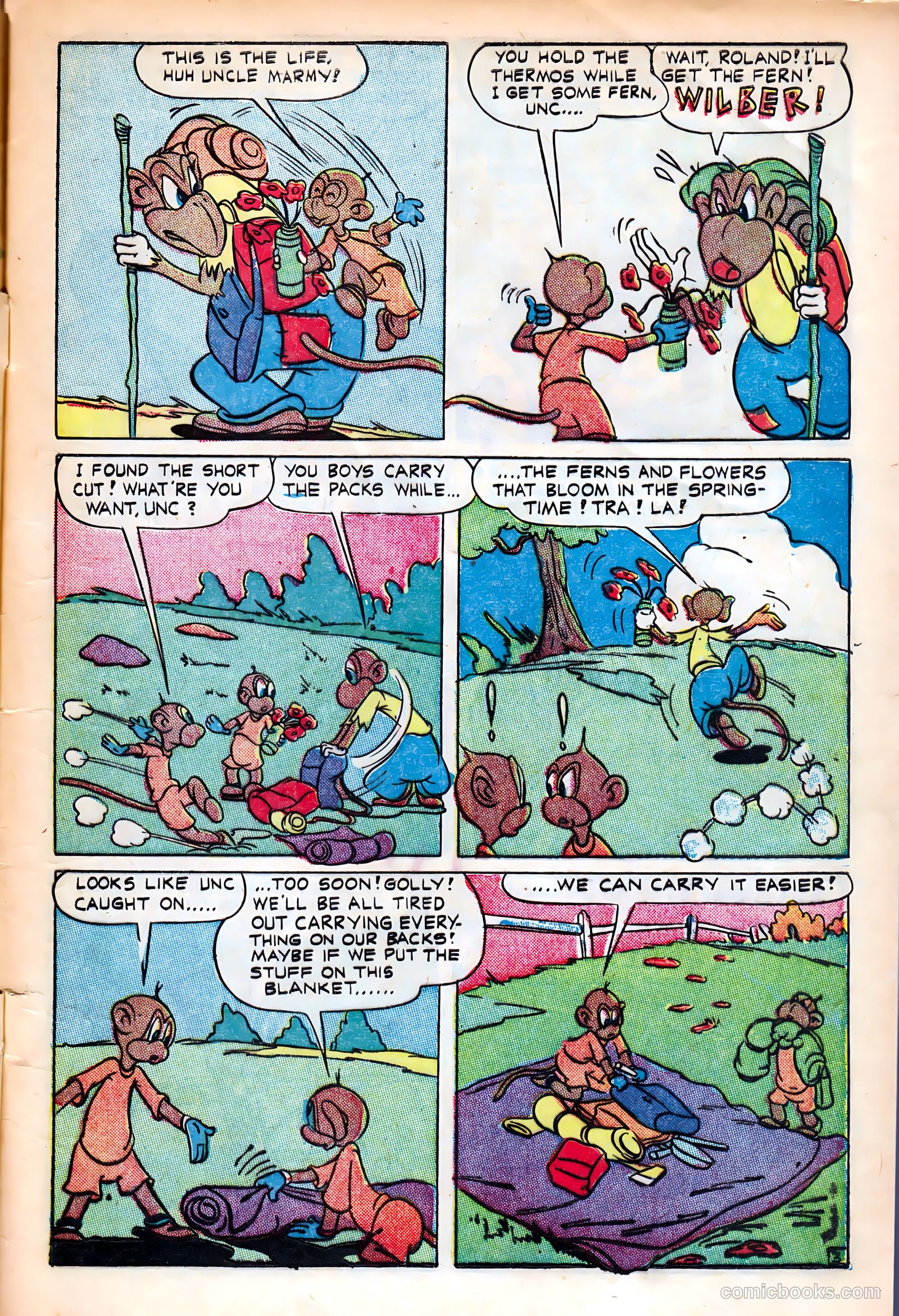 Monkeyshines Comics #6 (1945) — page 5 of 36