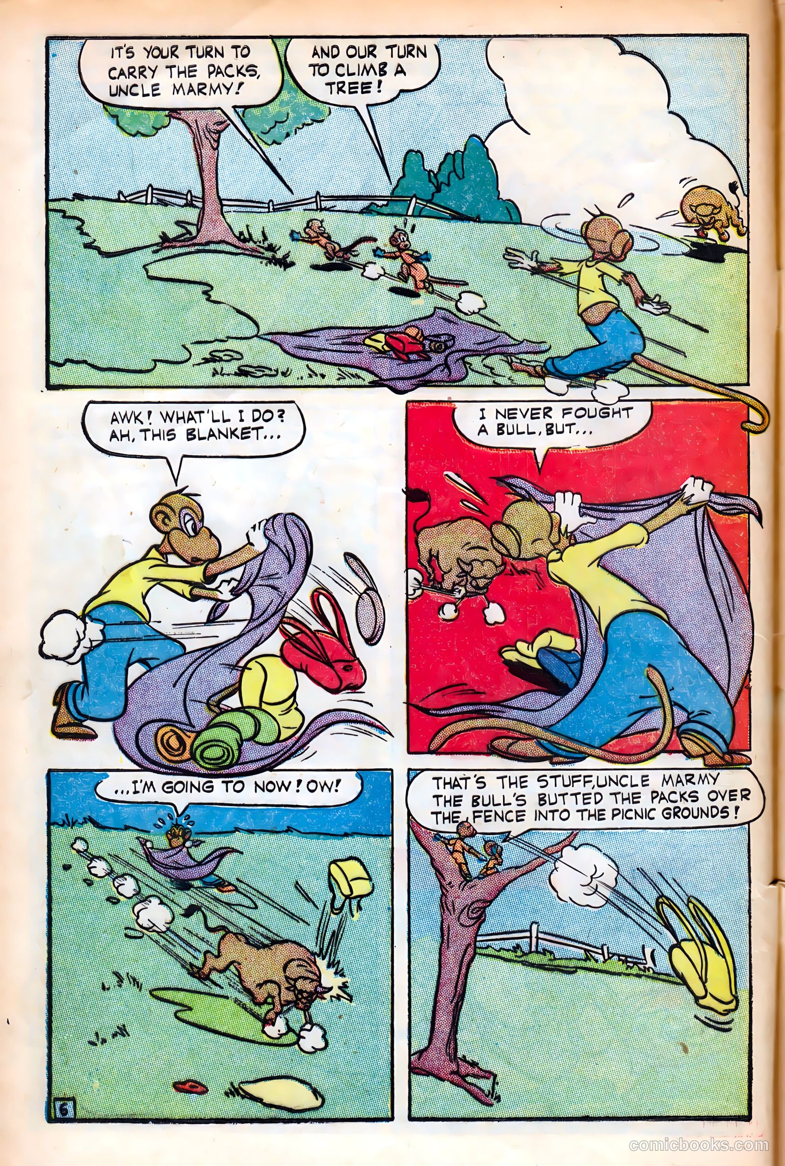 Monkeyshines Comics #6 (1945) — page 8 of 36