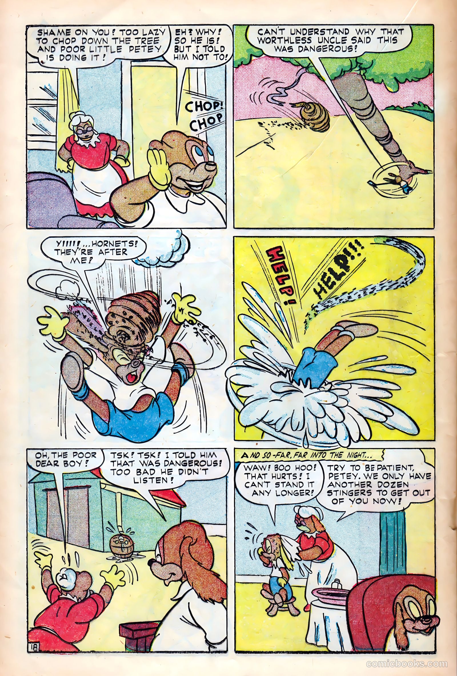 Monkeyshines Comics #6 (1945) — page 20 of 36