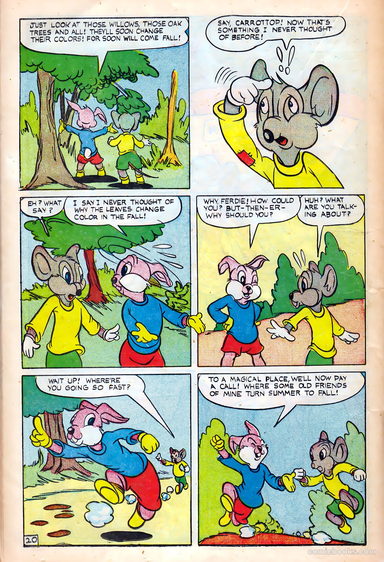 Monkeyshines Comics #6 (1945) — page 22 of 36