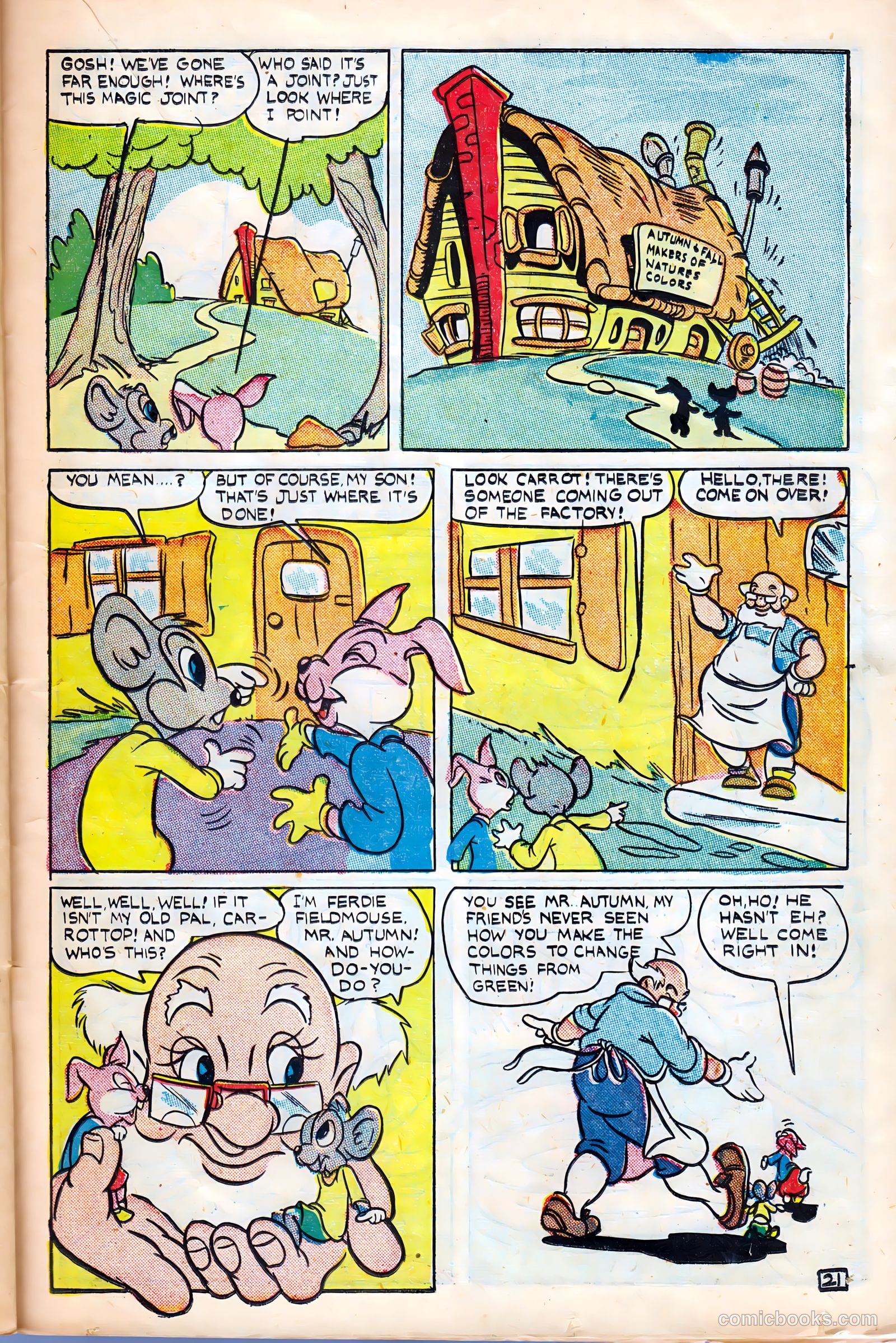 Monkeyshines Comics #6 (1945) — page 23 of 36