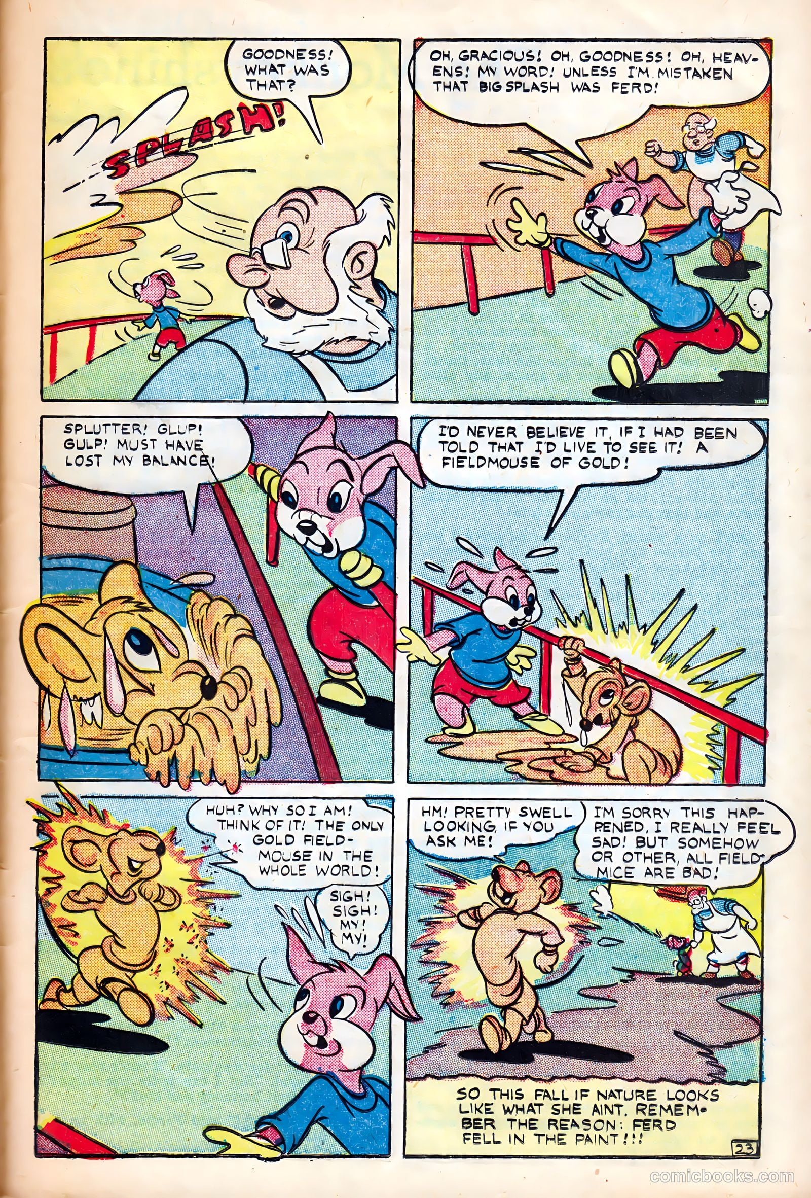Monkeyshines Comics #6 (1945) — page 25 of 36