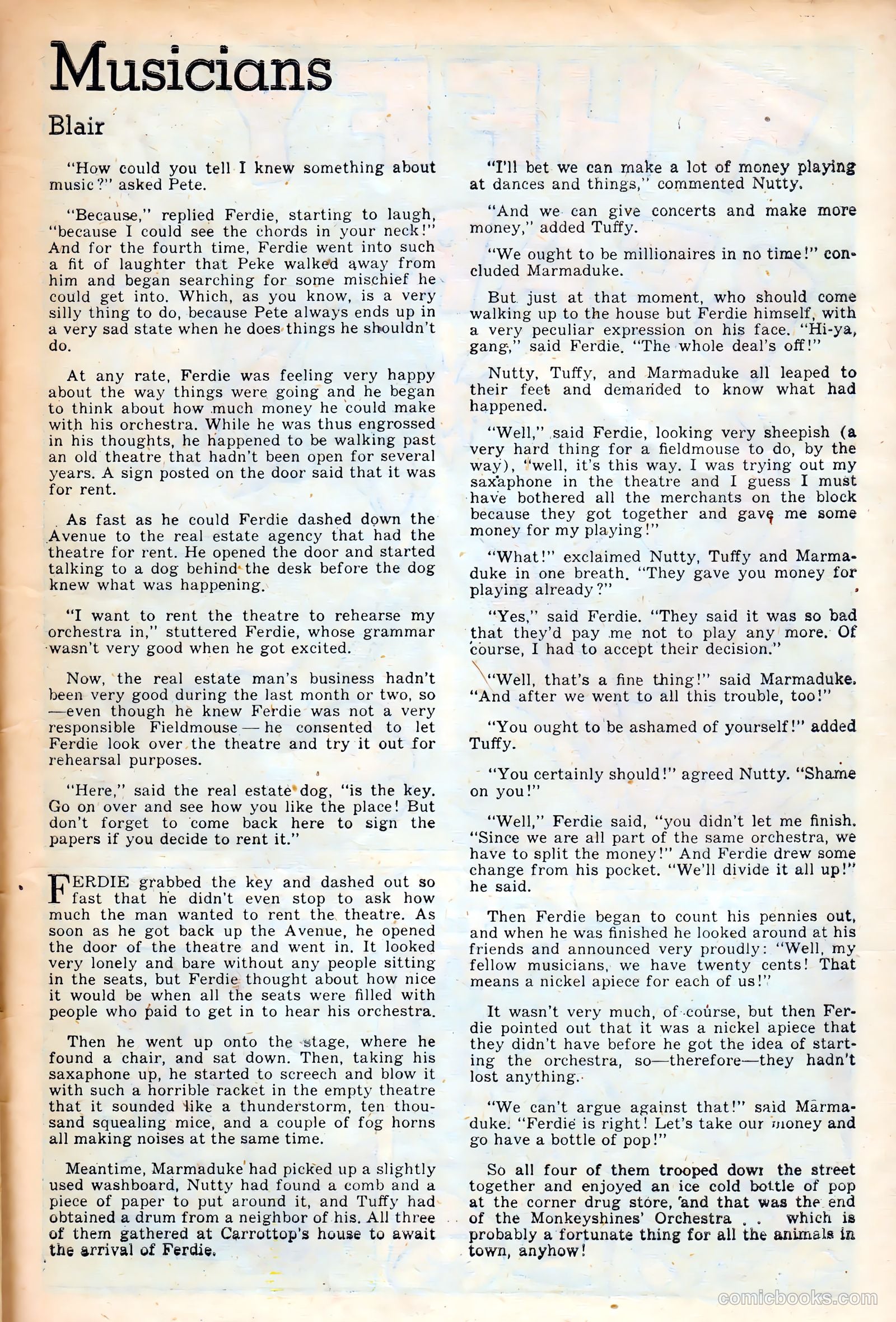 Monkeyshines Comics #6 (1945) — page 27 of 36