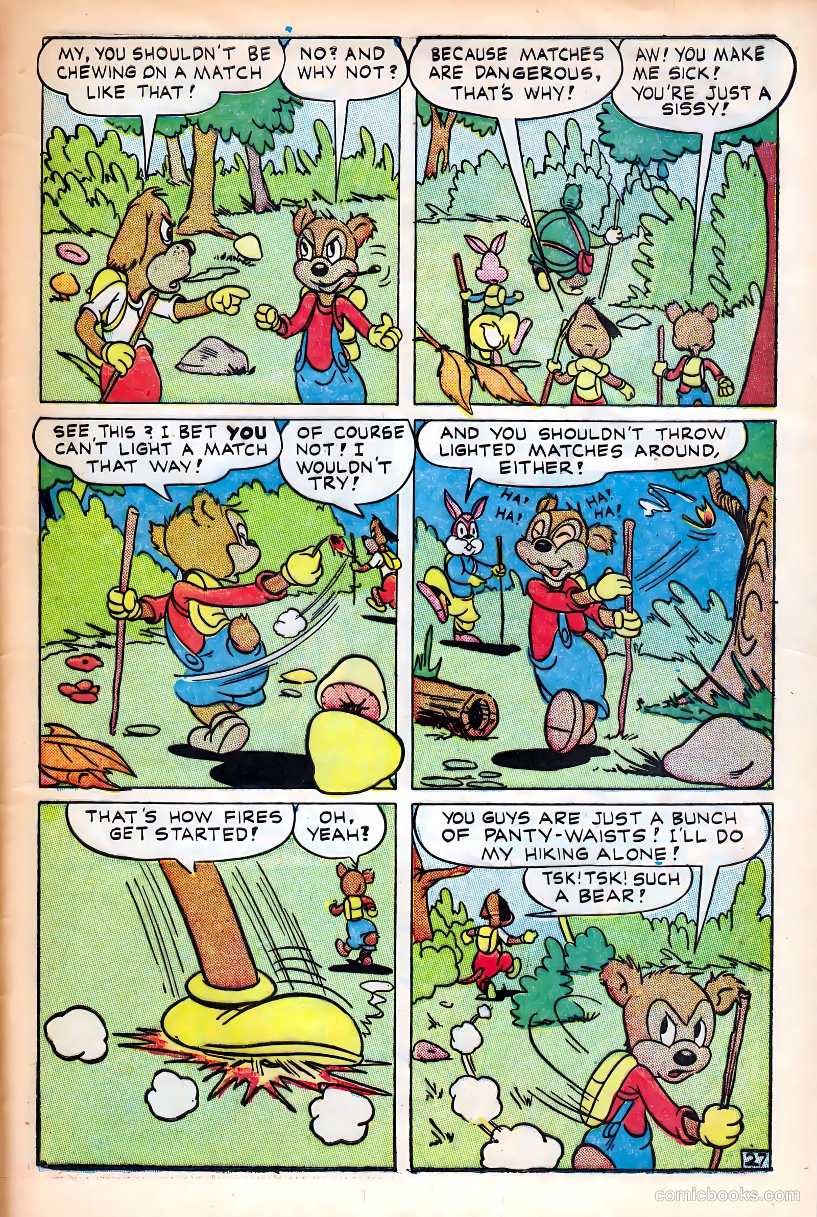 Monkeyshines Comics #6 (1945) — page 29 of 36