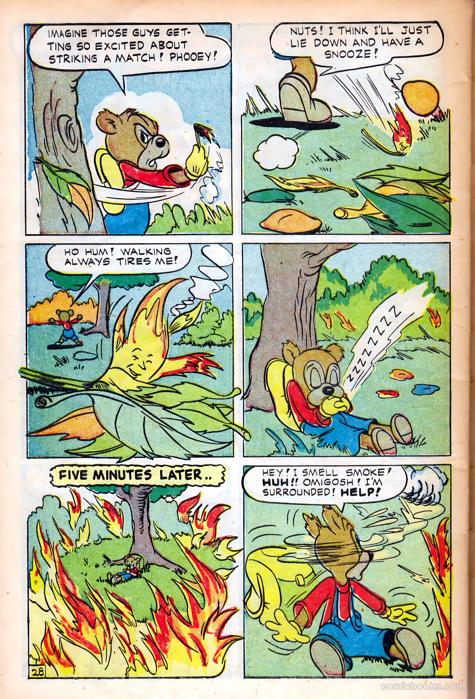 Monkeyshines Comics #6 (1945) — page 30 of 36