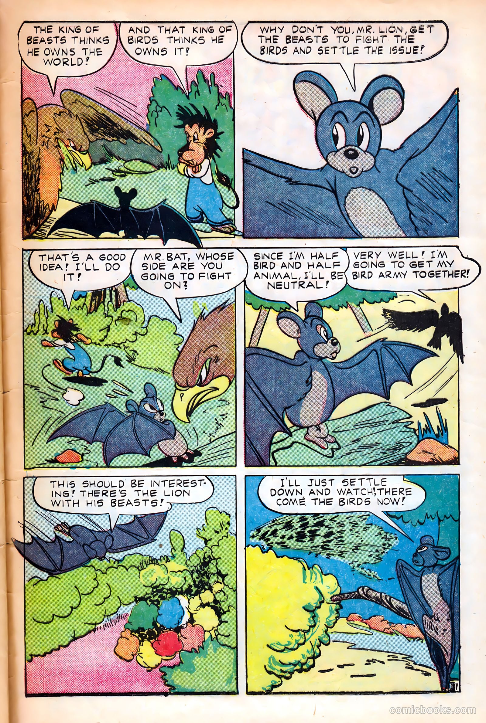 Monkeyshines Comics #6 (1945) — page 33 of 36