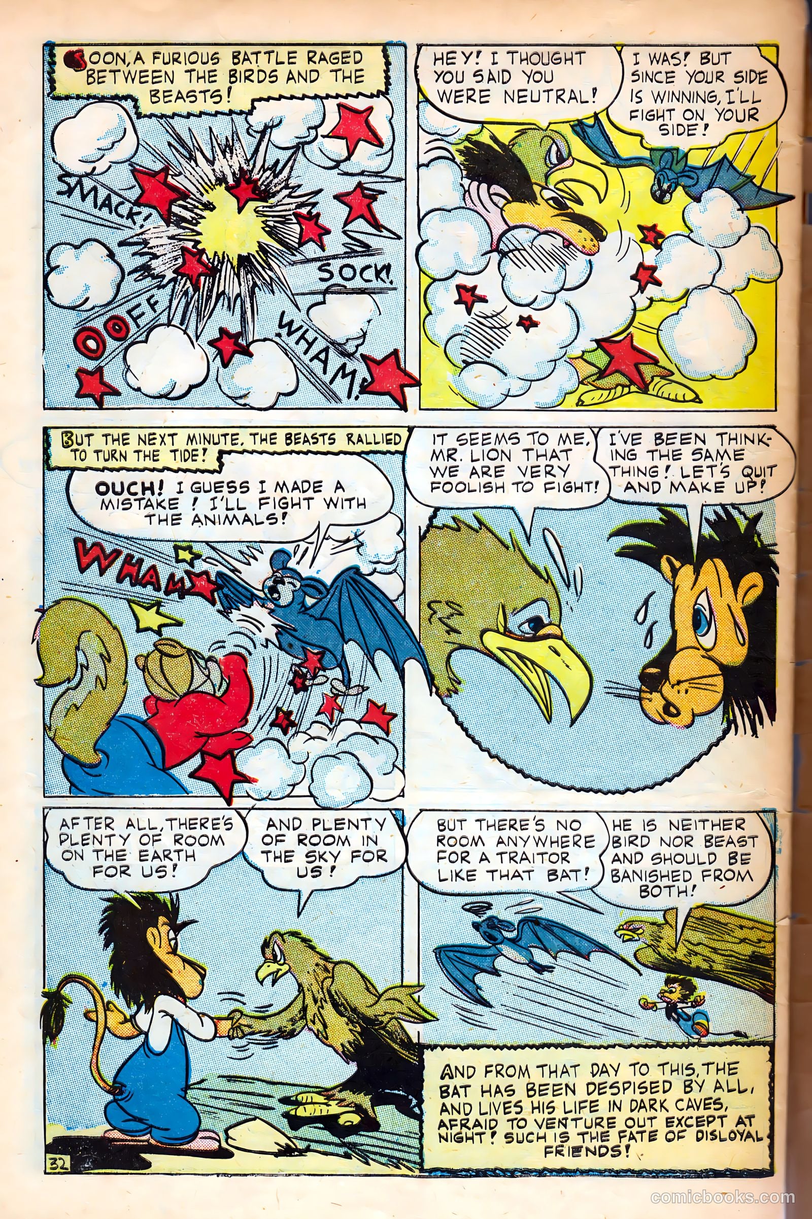 Monkeyshines Comics #6 (1945) — page 34 of 36
