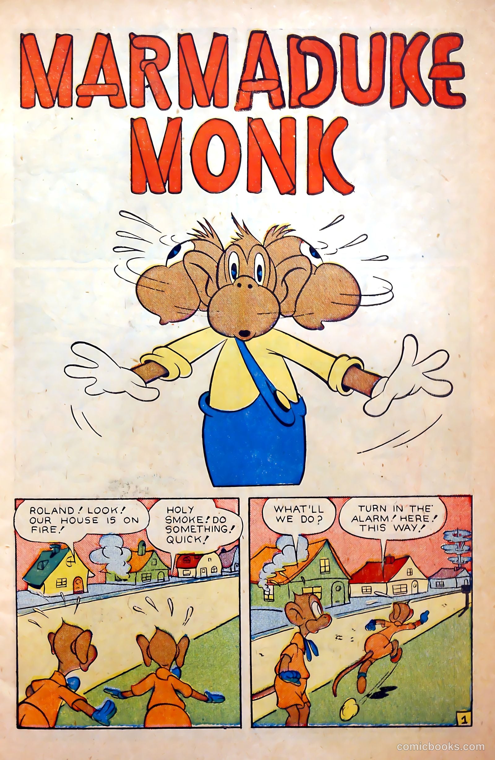 Monkeyshines Comics #7 (1946) — page 3 of 37