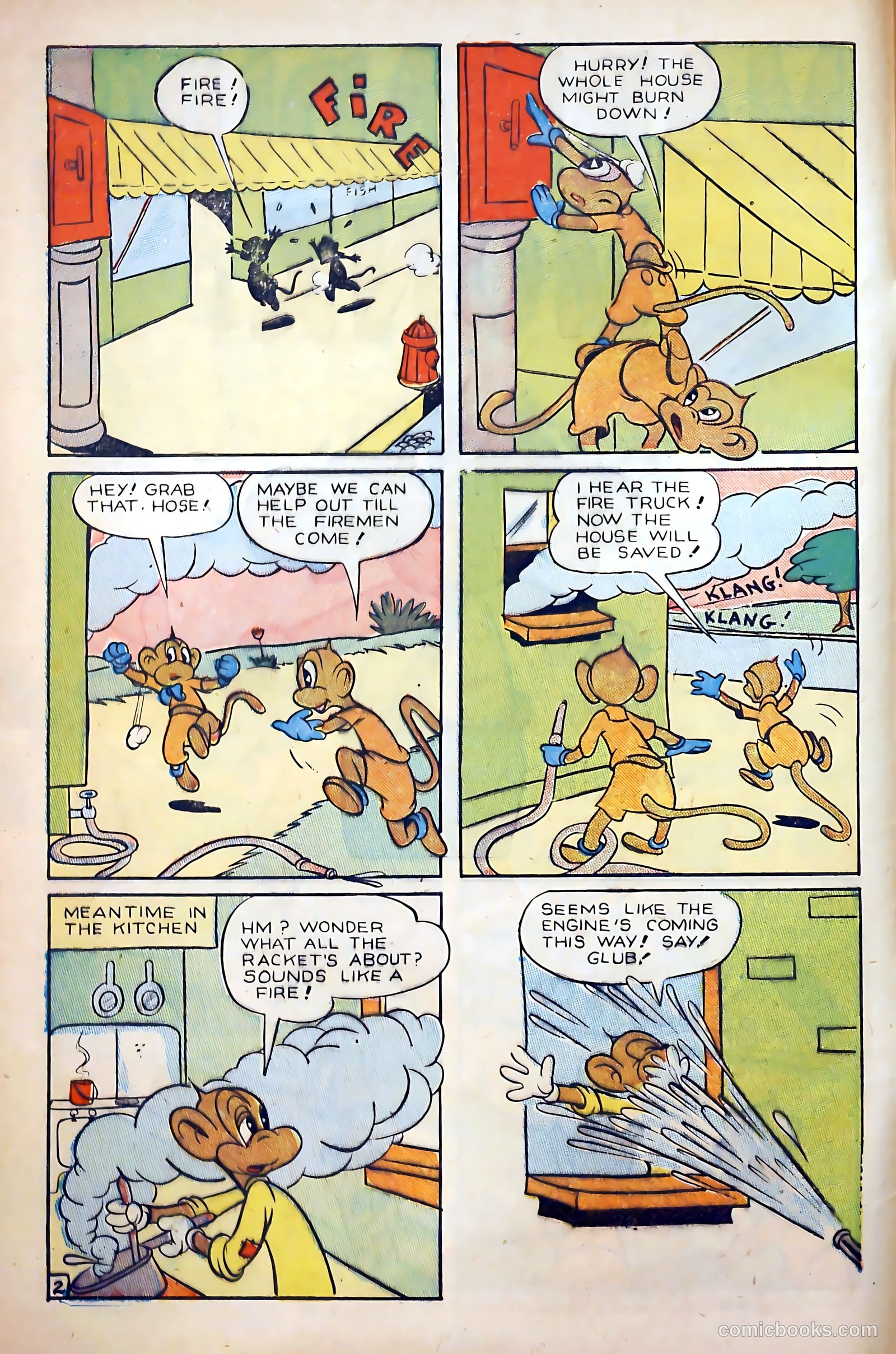 Monkeyshines Comics #7 (1946) — page 4 of 37