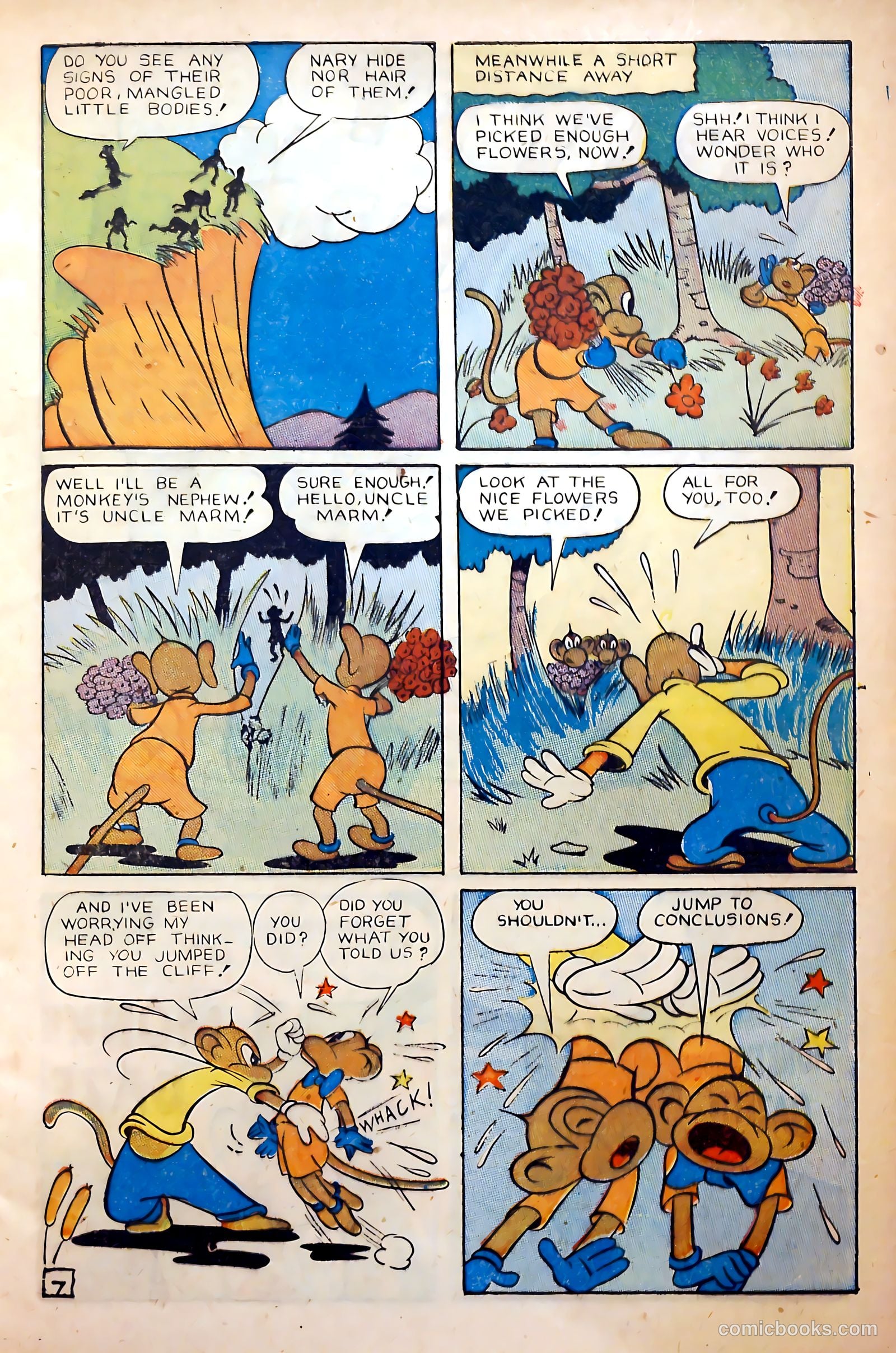 Monkeyshines Comics #7 (1946) — page 9 of 37
