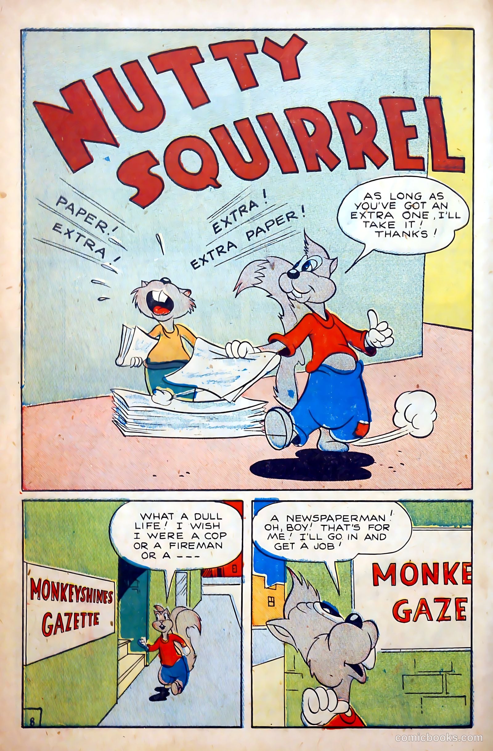 Monkeyshines Comics #7 (1946) — page 10 of 37