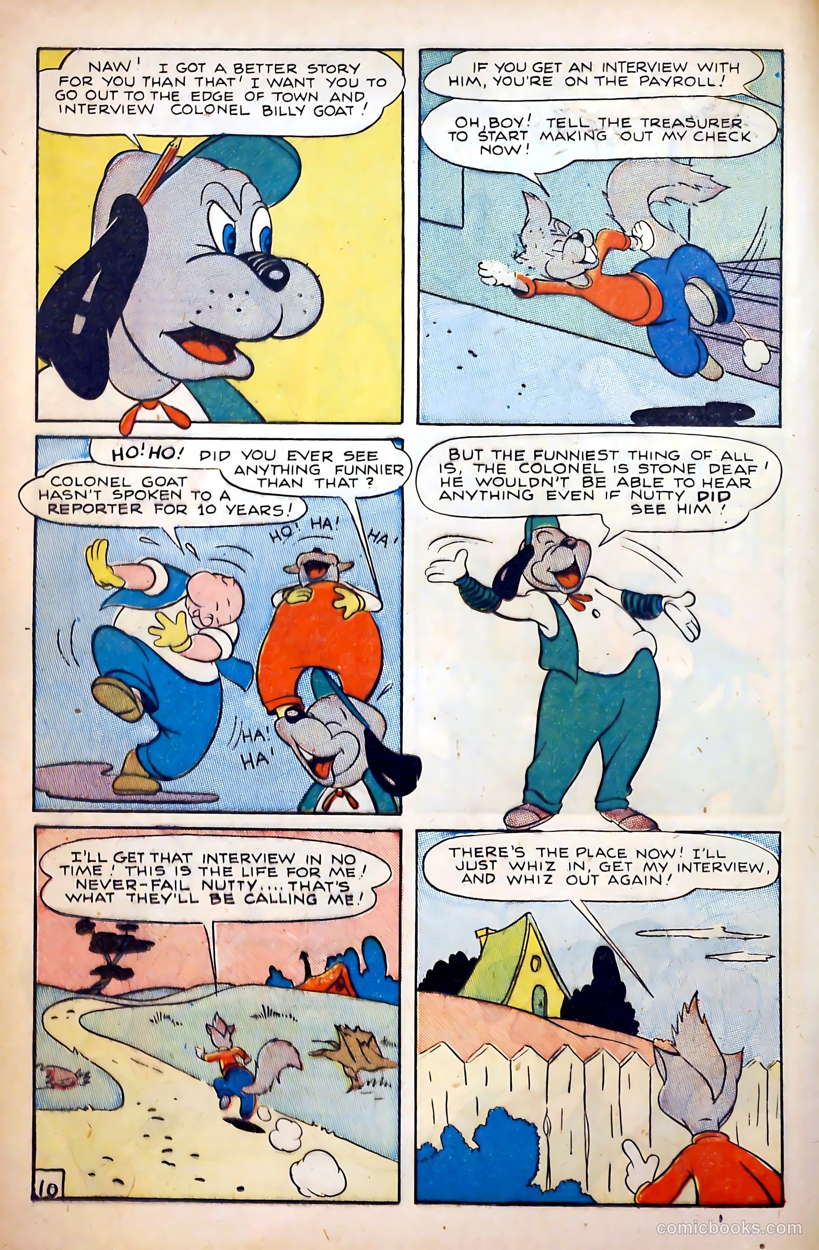 Monkeyshines Comics #7 (1946) — page 12 of 37