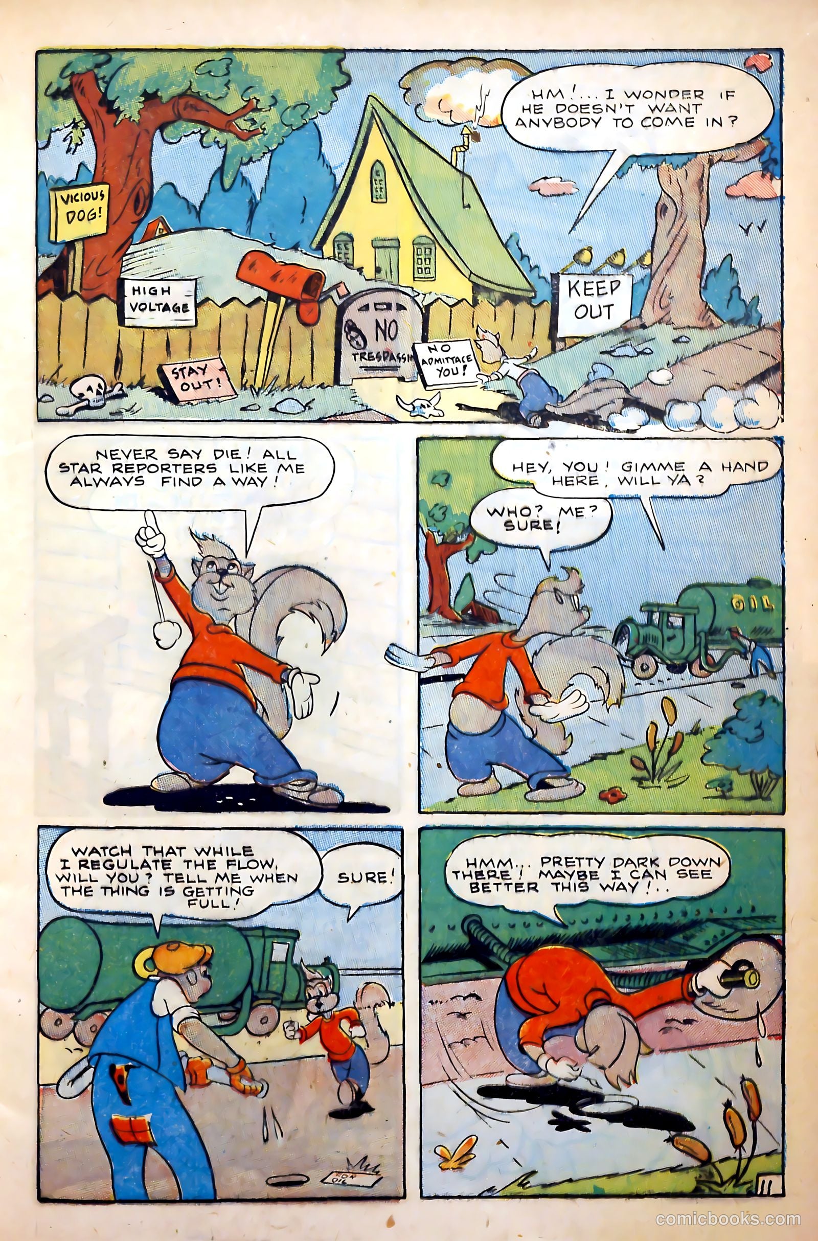 Monkeyshines Comics #7 (1946) — page 13 of 37