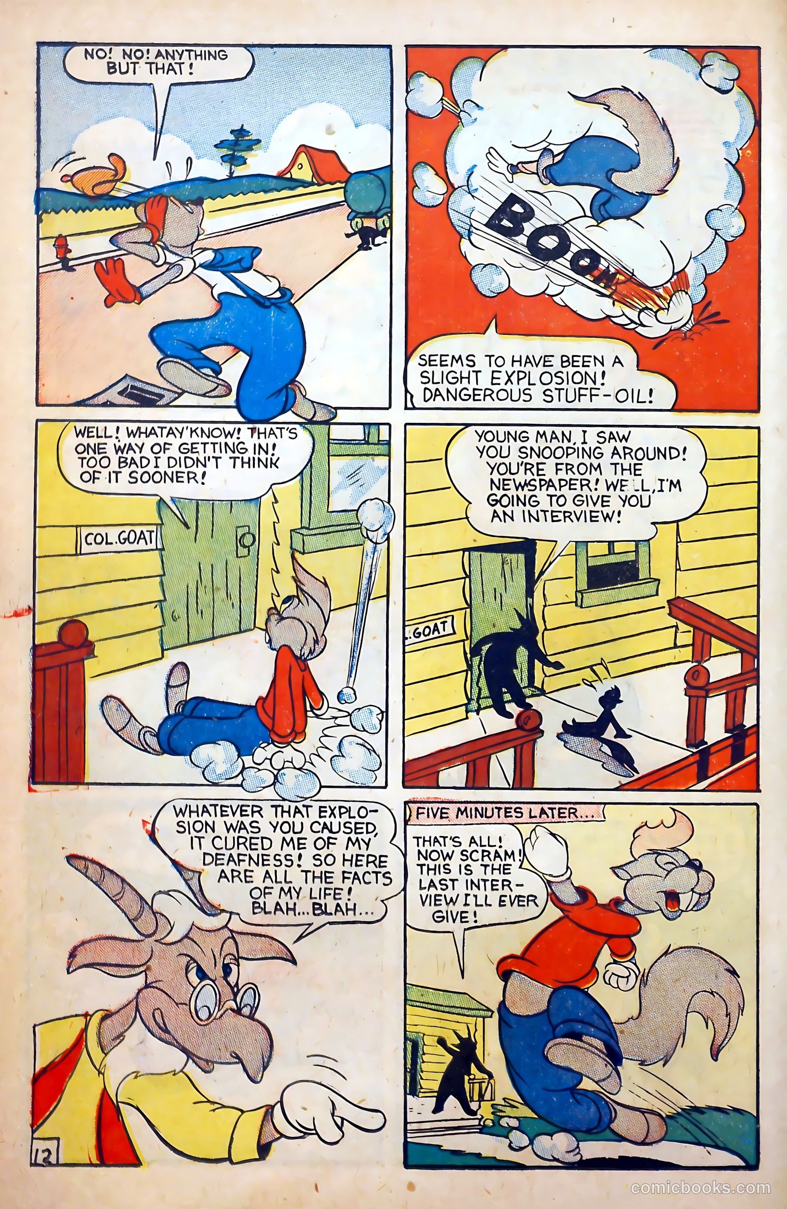 Monkeyshines Comics #7 (1946) — page 14 of 37