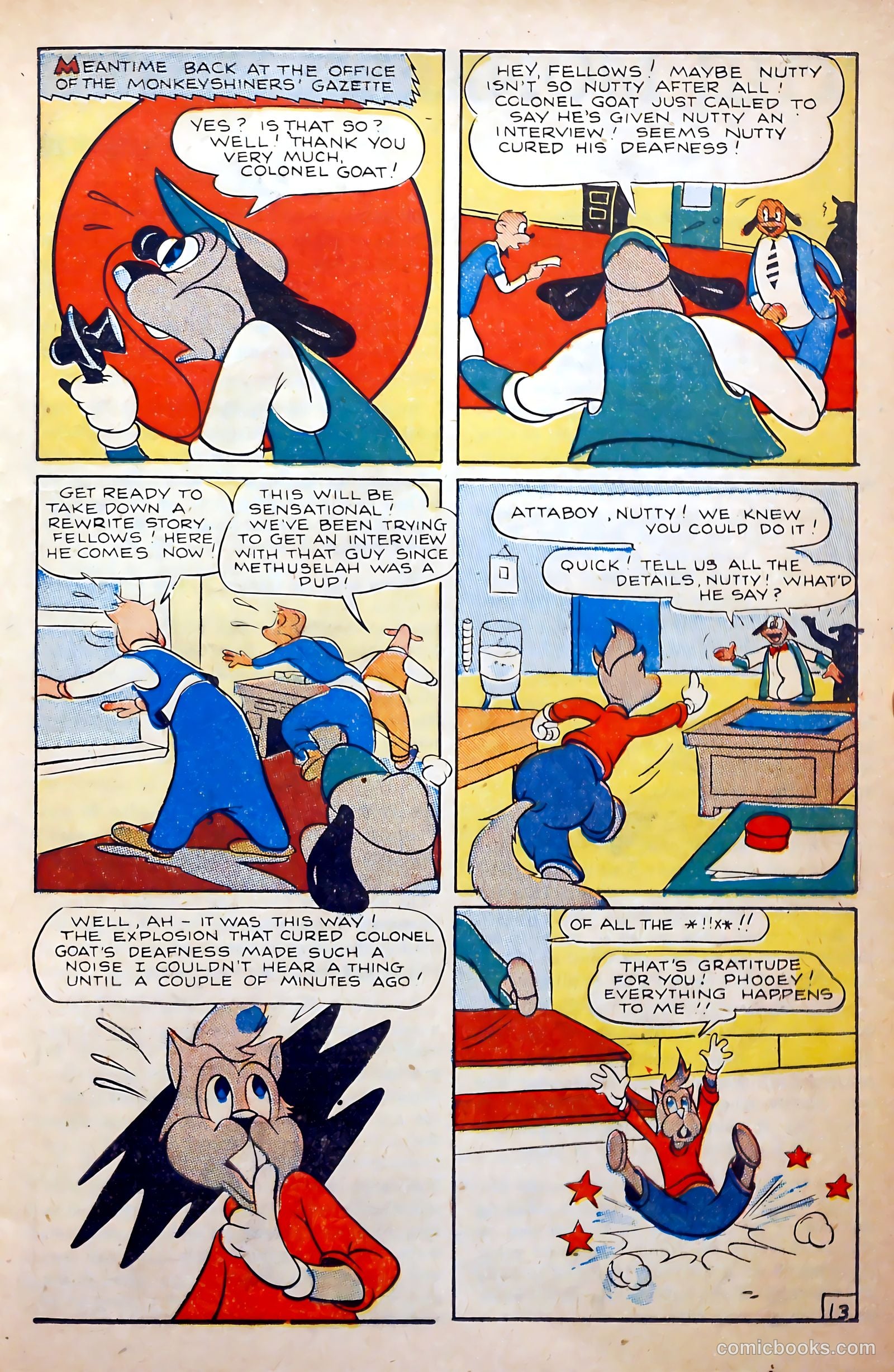 Monkeyshines Comics #7 (1946) — page 15 of 37