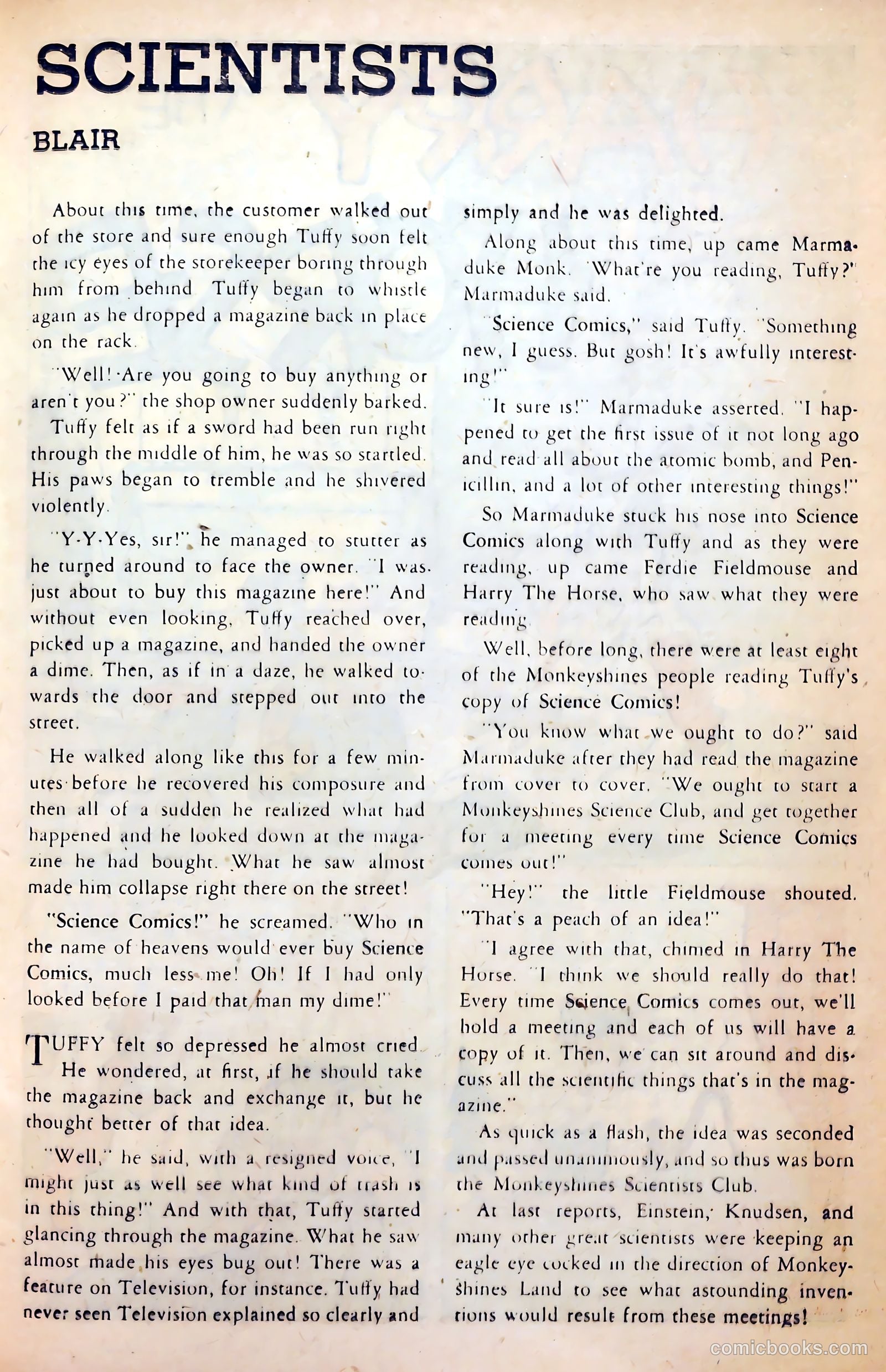 Monkeyshines Comics #7 (1946) — page 17 of 37