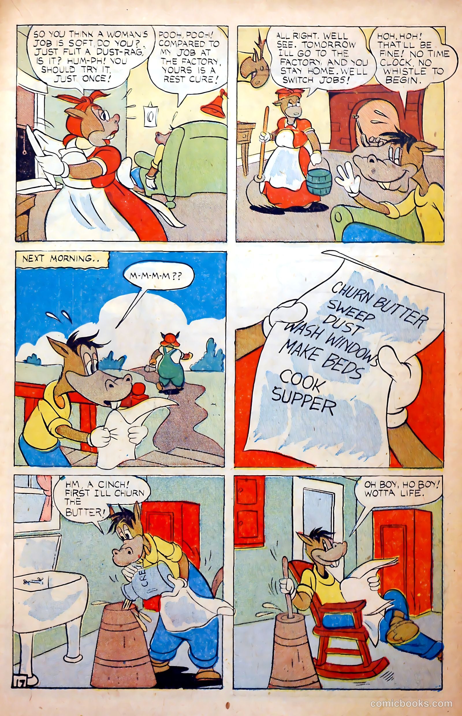 Monkeyshines Comics #7 (1946) — page 19 of 37