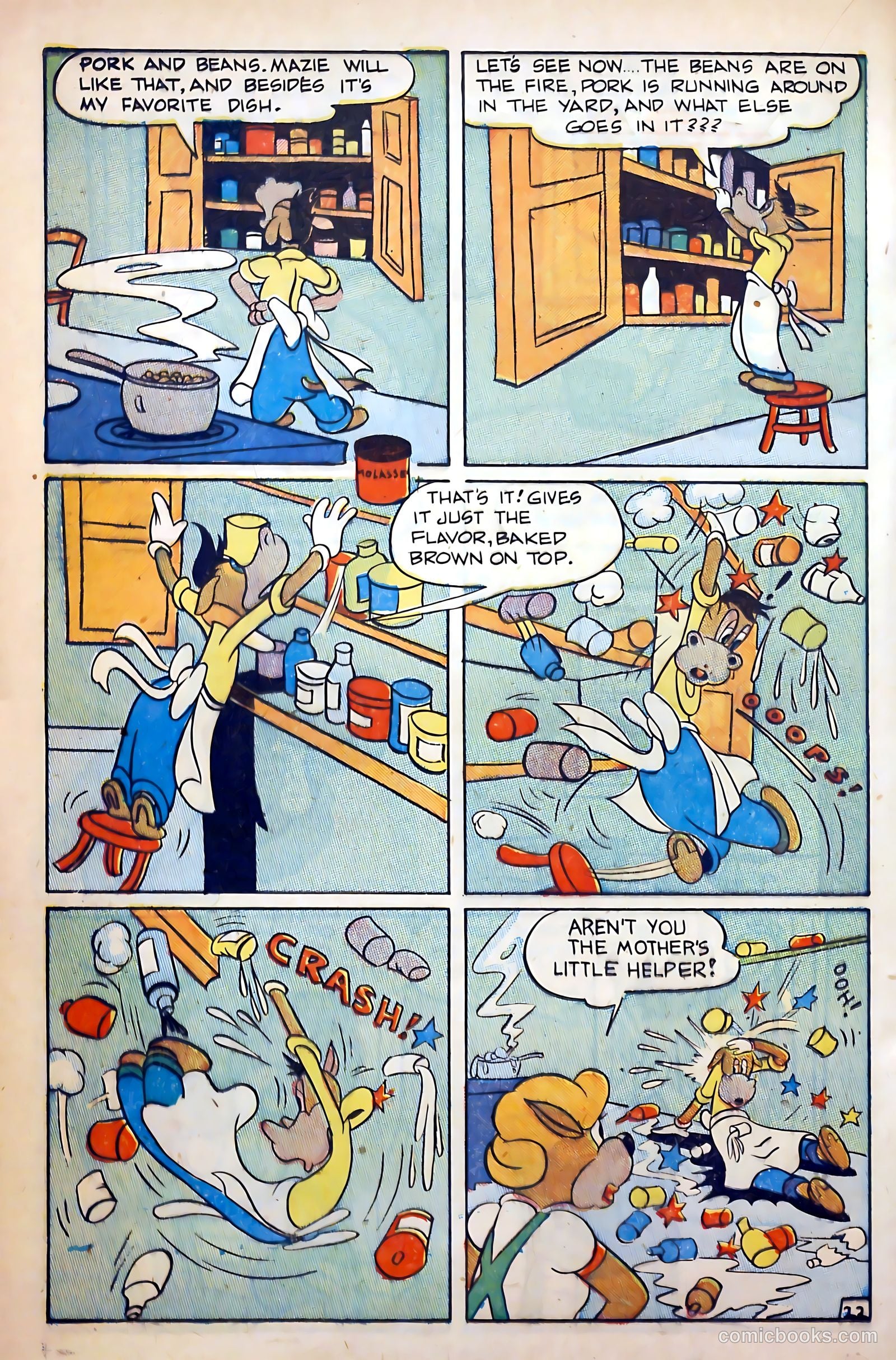 Monkeyshines Comics #7 (1946) — page 24 of 37
