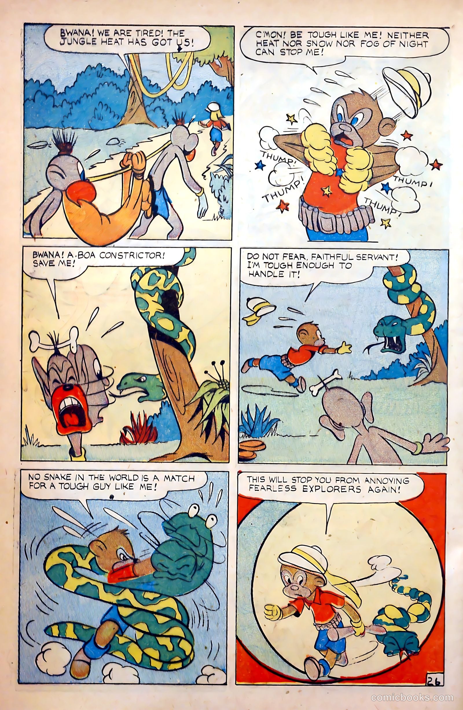 Monkeyshines Comics #7 (1946) — page 28 of 37