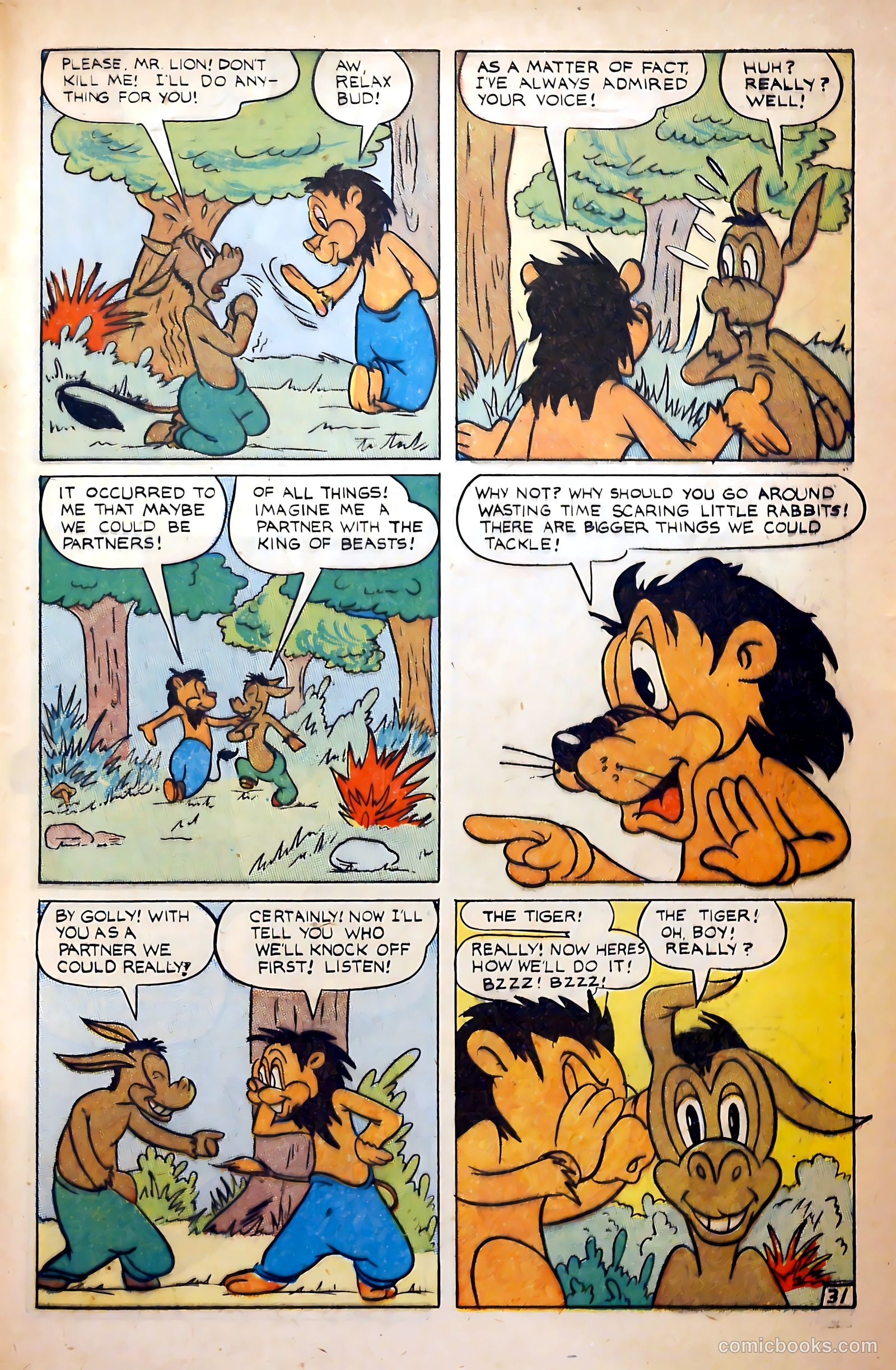 Monkeyshines Comics #7 (1946) — page 33 of 37