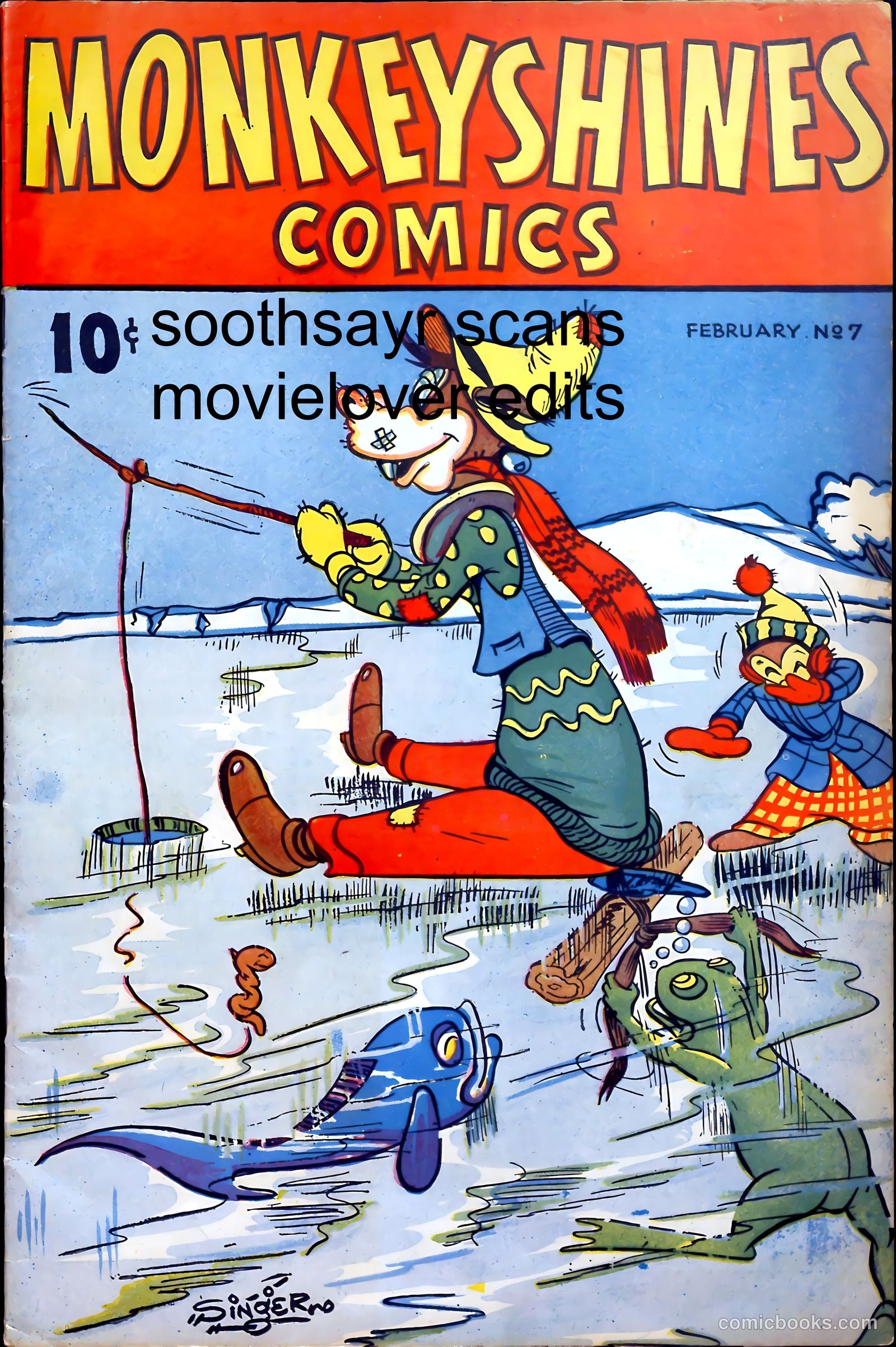 Monkeyshines Comics #7 (1946) — page 37 of 37