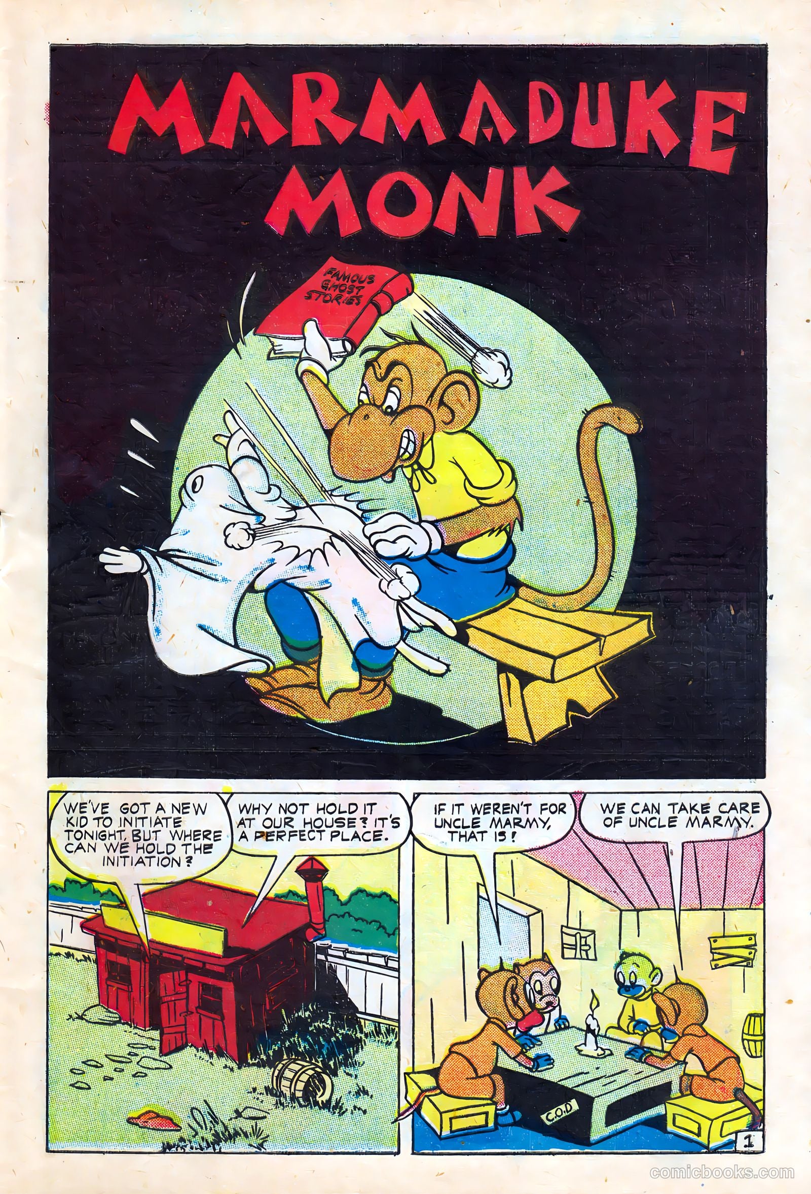 Monkeyshines Comics #8 (1946) — page 3 of 36