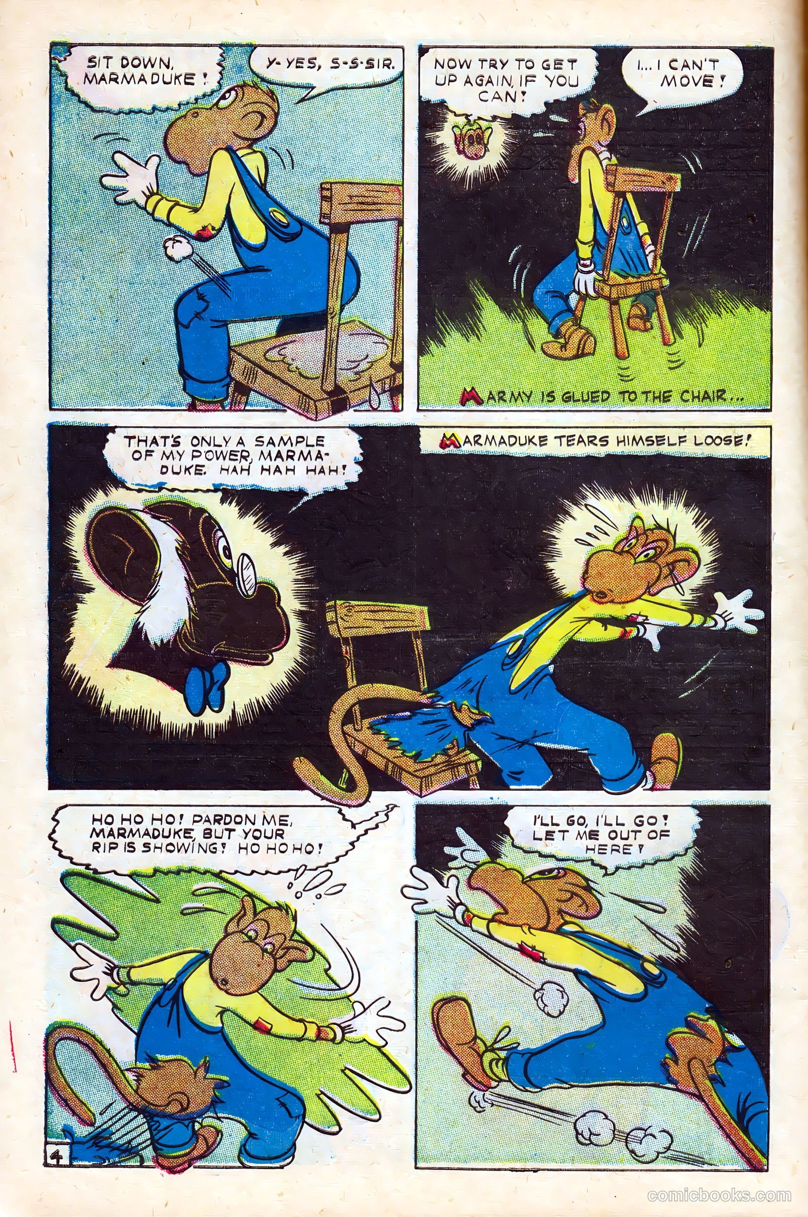 Monkeyshines Comics #8 (1946) — page 6 of 36