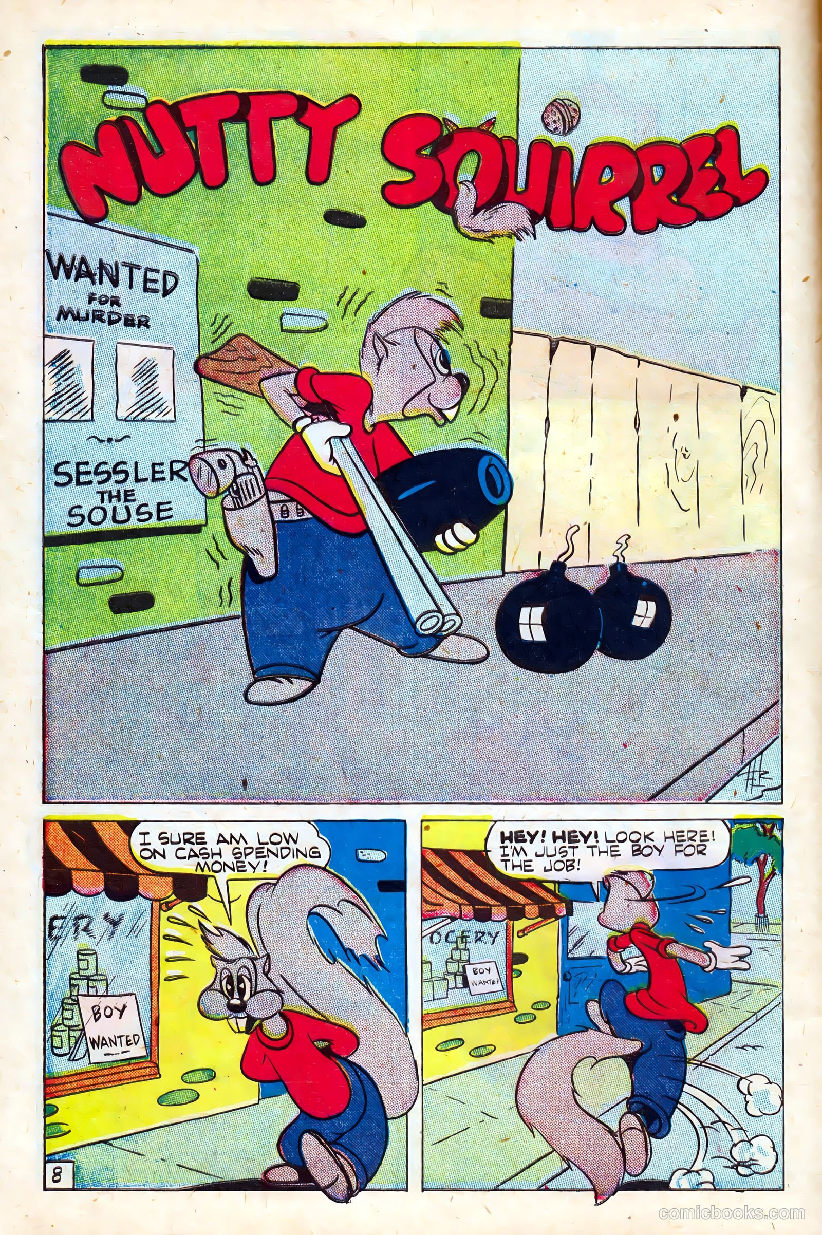 Monkeyshines Comics #8 (1946) — page 10 of 36
