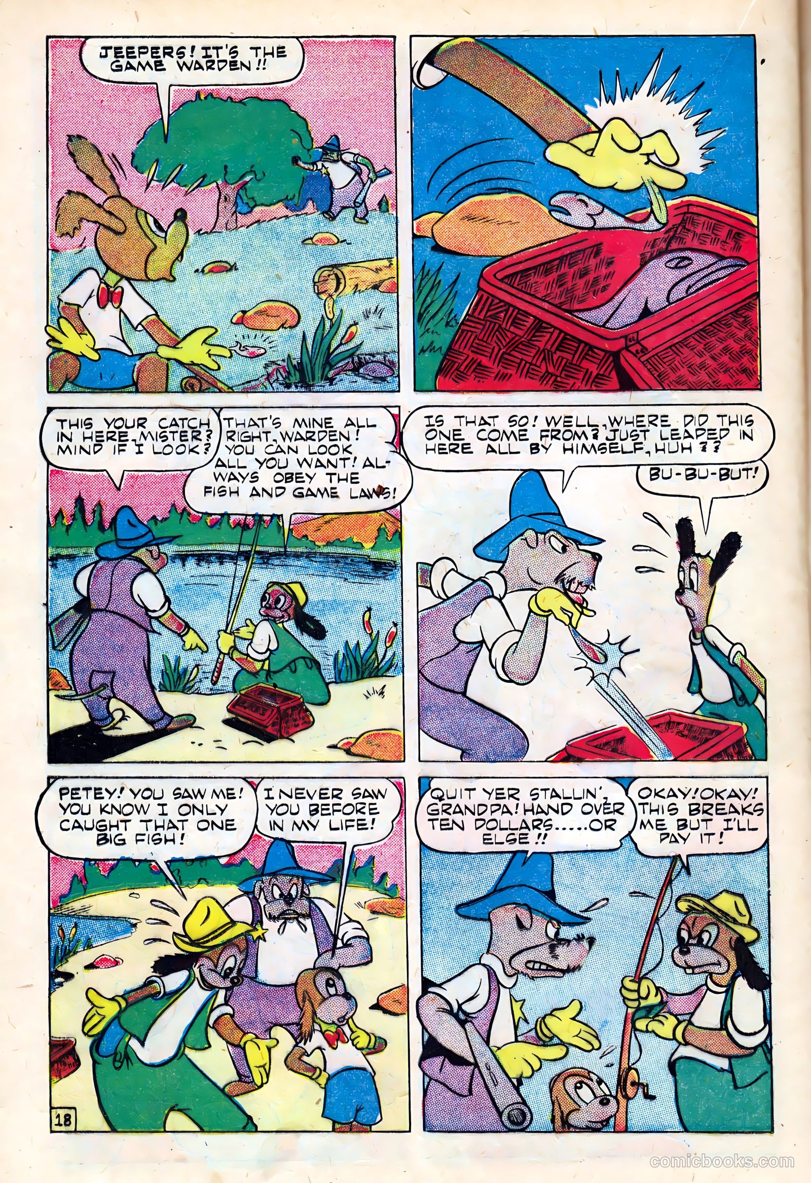 Monkeyshines Comics #8 (1946) — page 20 of 36
