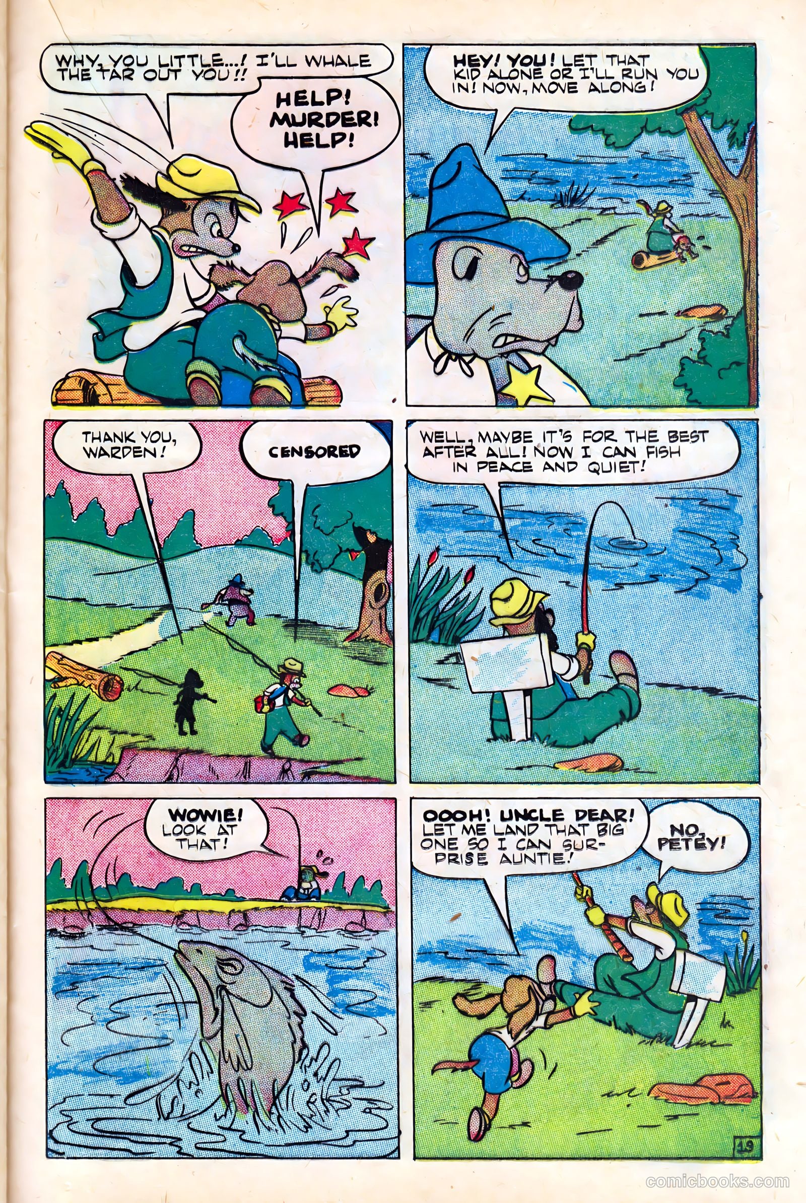 Monkeyshines Comics #8 (1946) — page 21 of 36