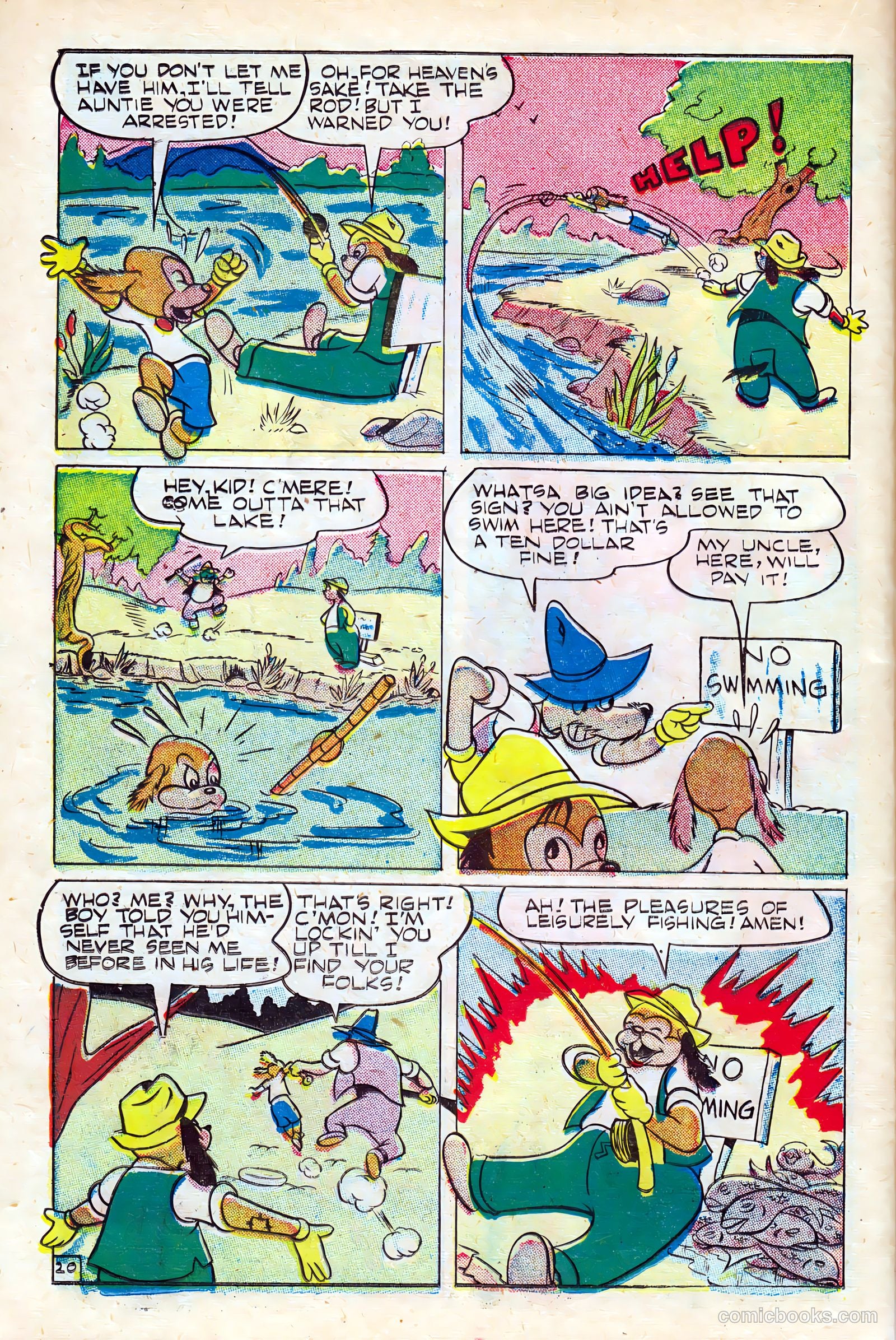 Monkeyshines Comics #8 (1946) — page 22 of 36