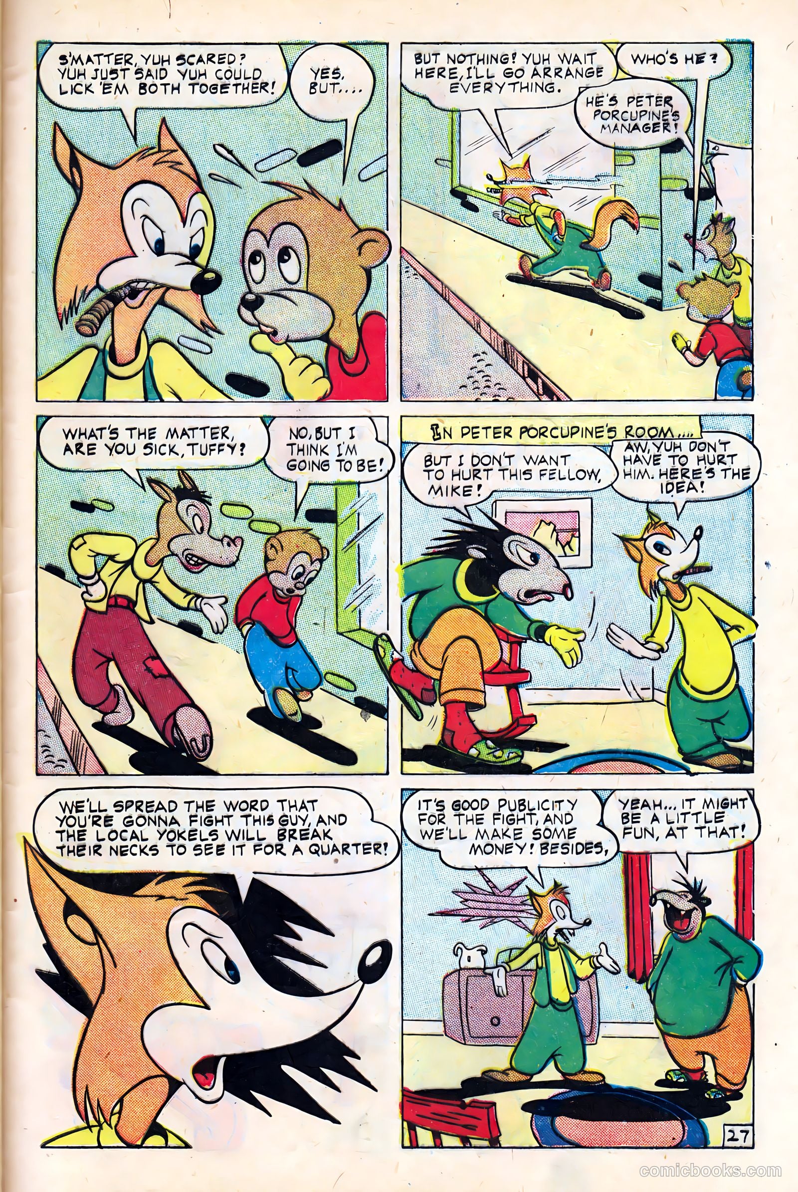 Monkeyshines Comics #8 (1946) — page 29 of 36