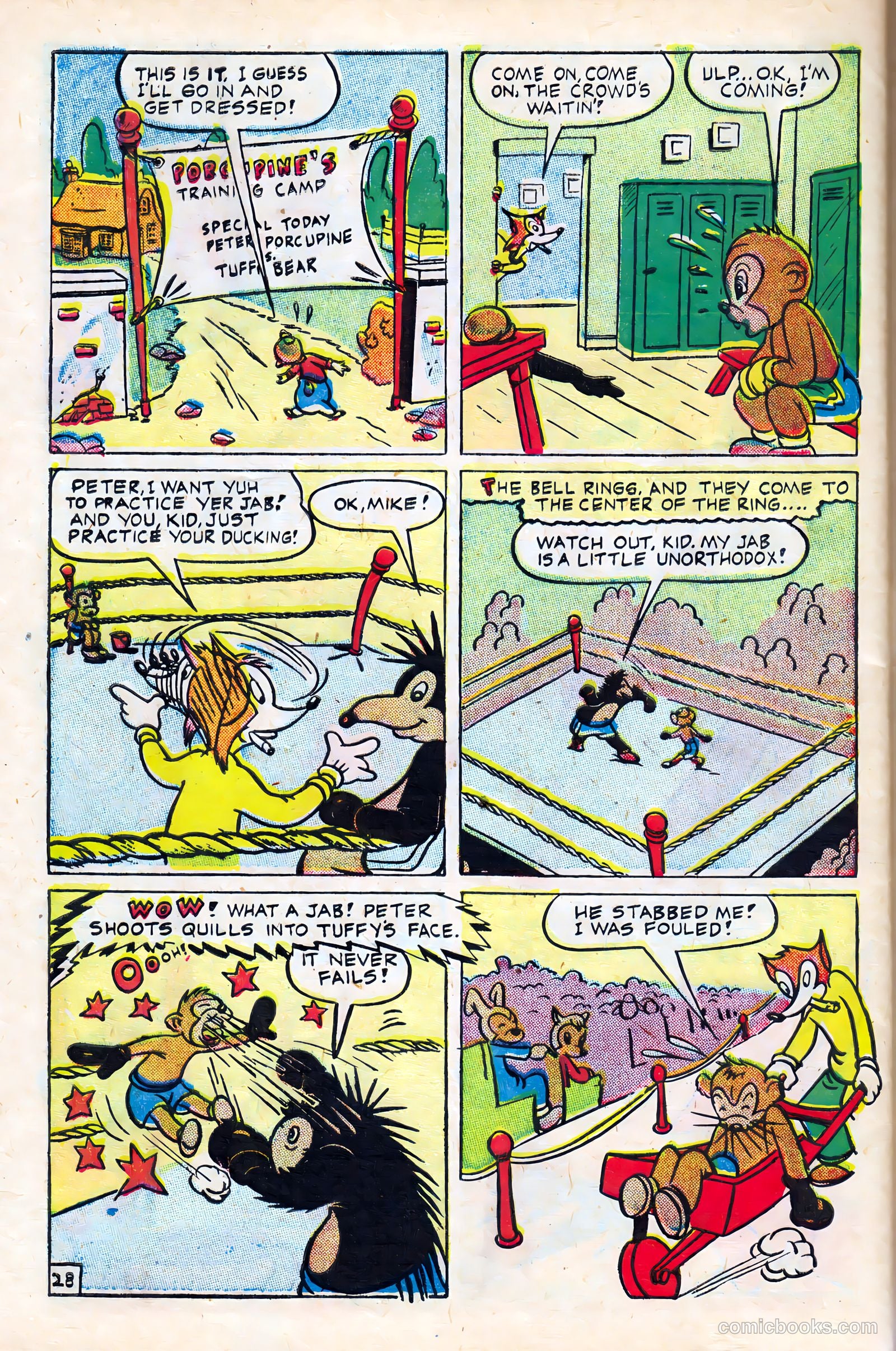 Monkeyshines Comics #8 (1946) — page 30 of 36