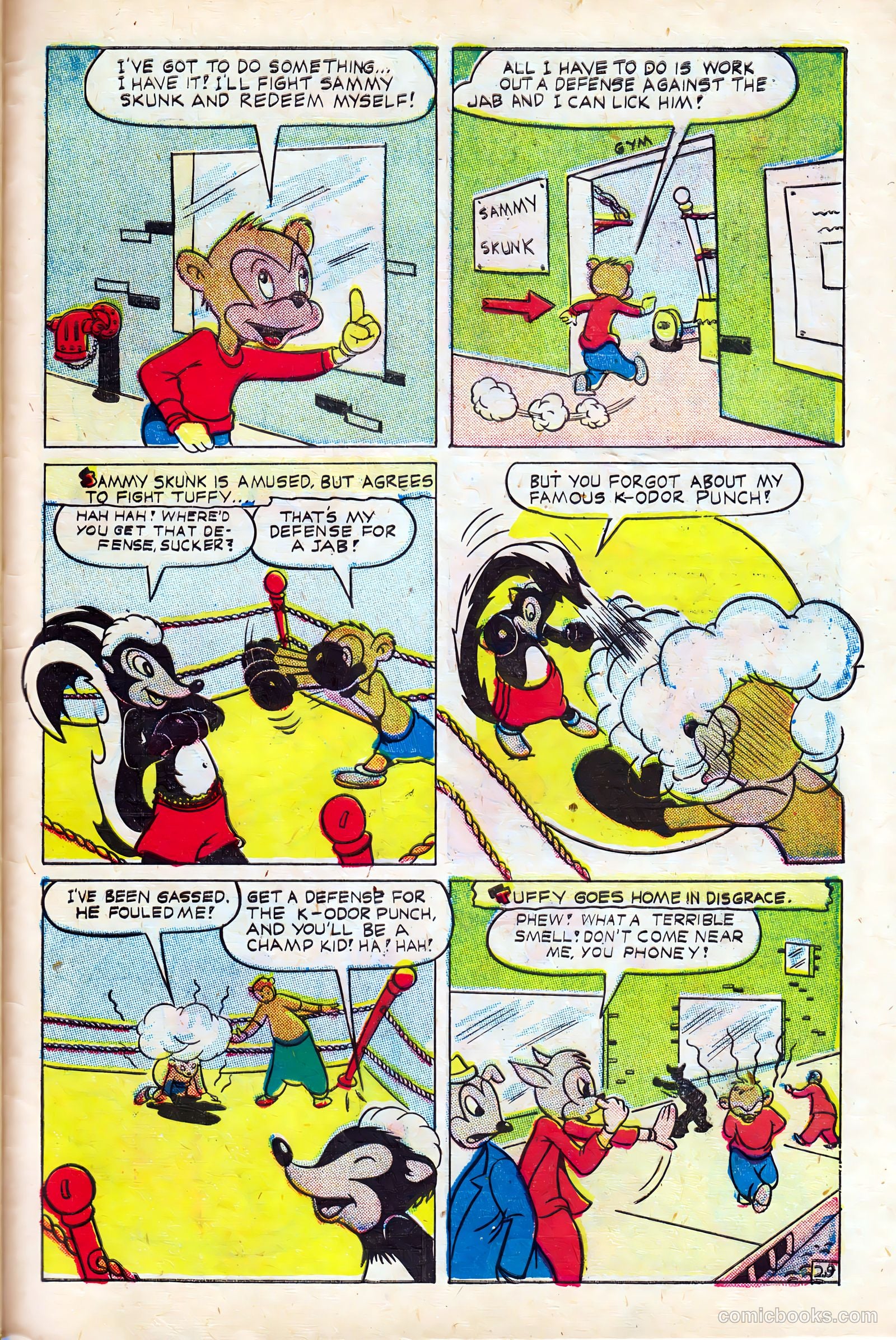 Monkeyshines Comics #8 (1946) — page 31 of 36