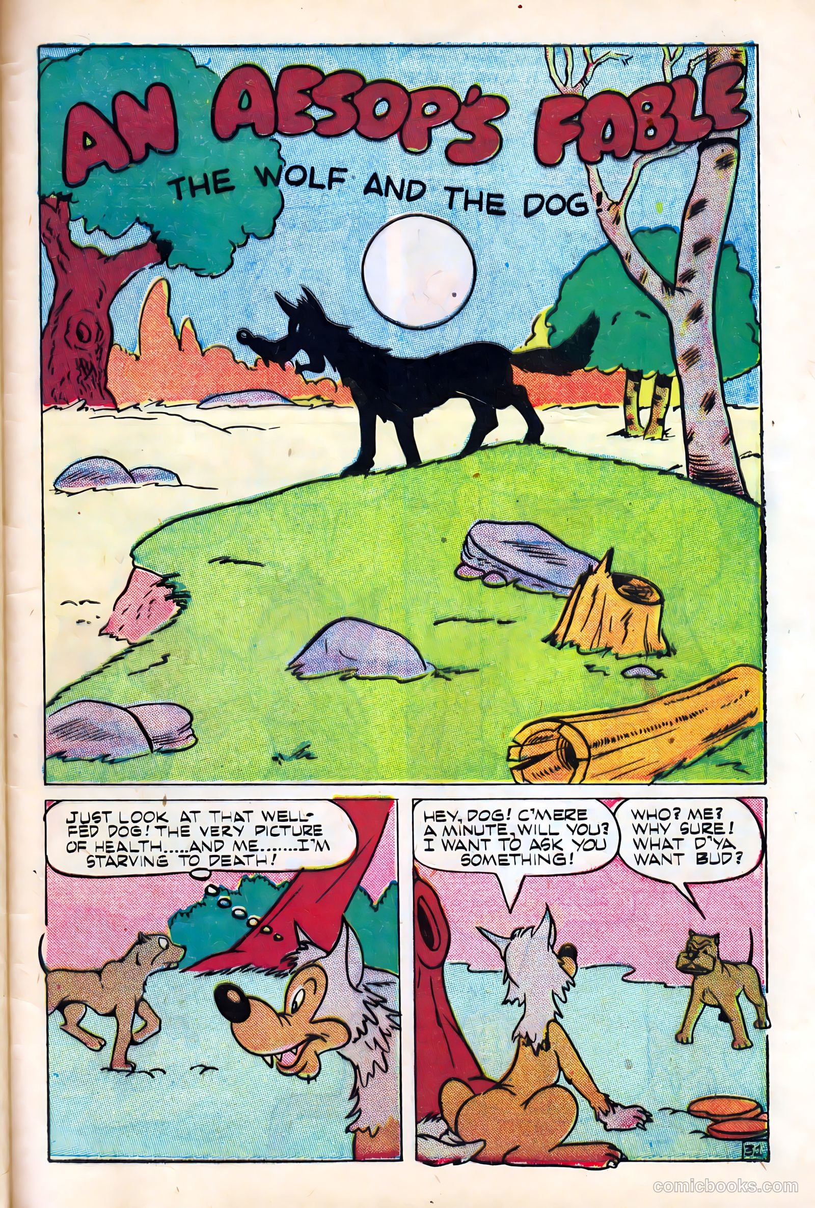 Monkeyshines Comics #8 (1946) — page 33 of 36