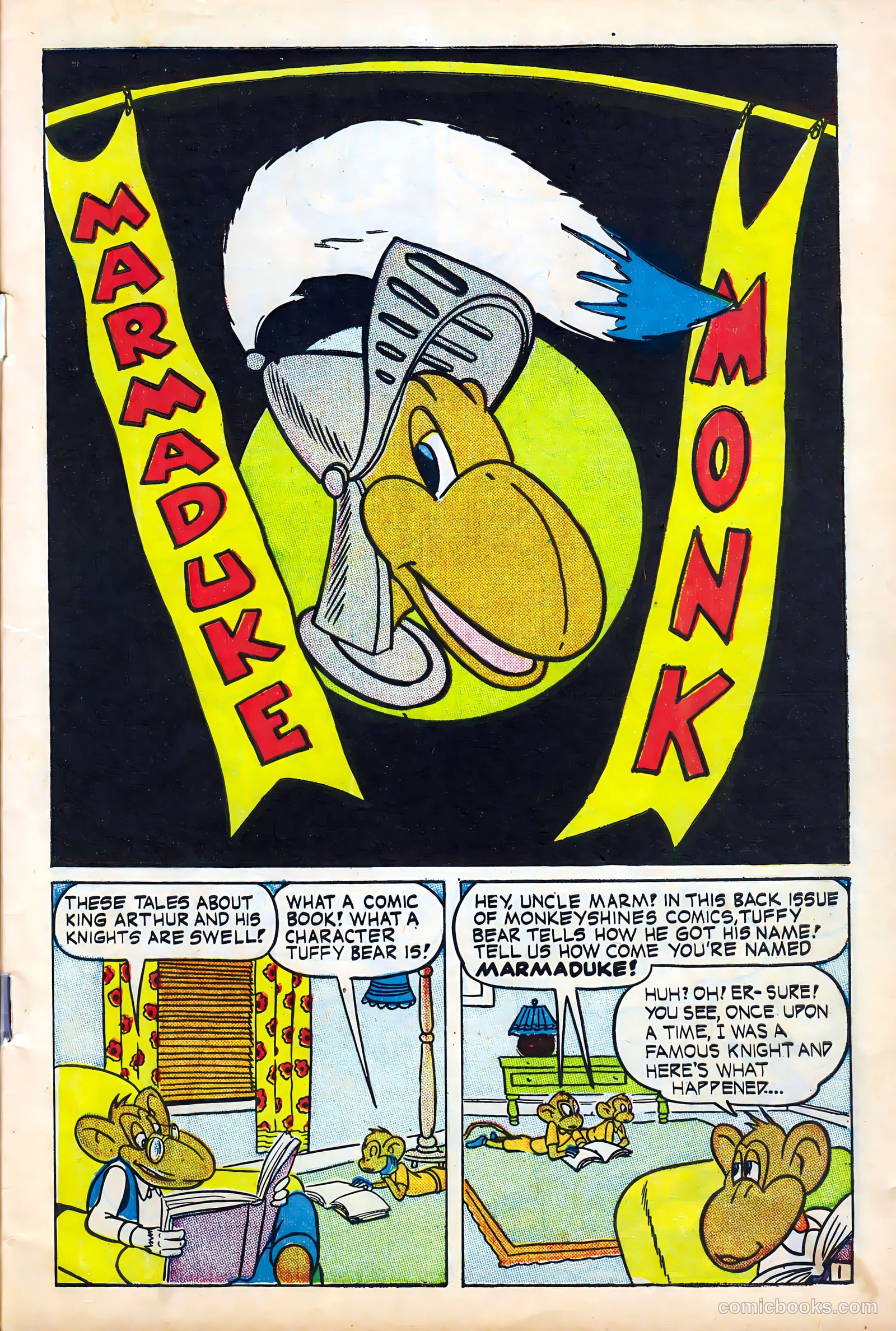 Monkeyshines Comics #9 (1946) — page 3 of 52