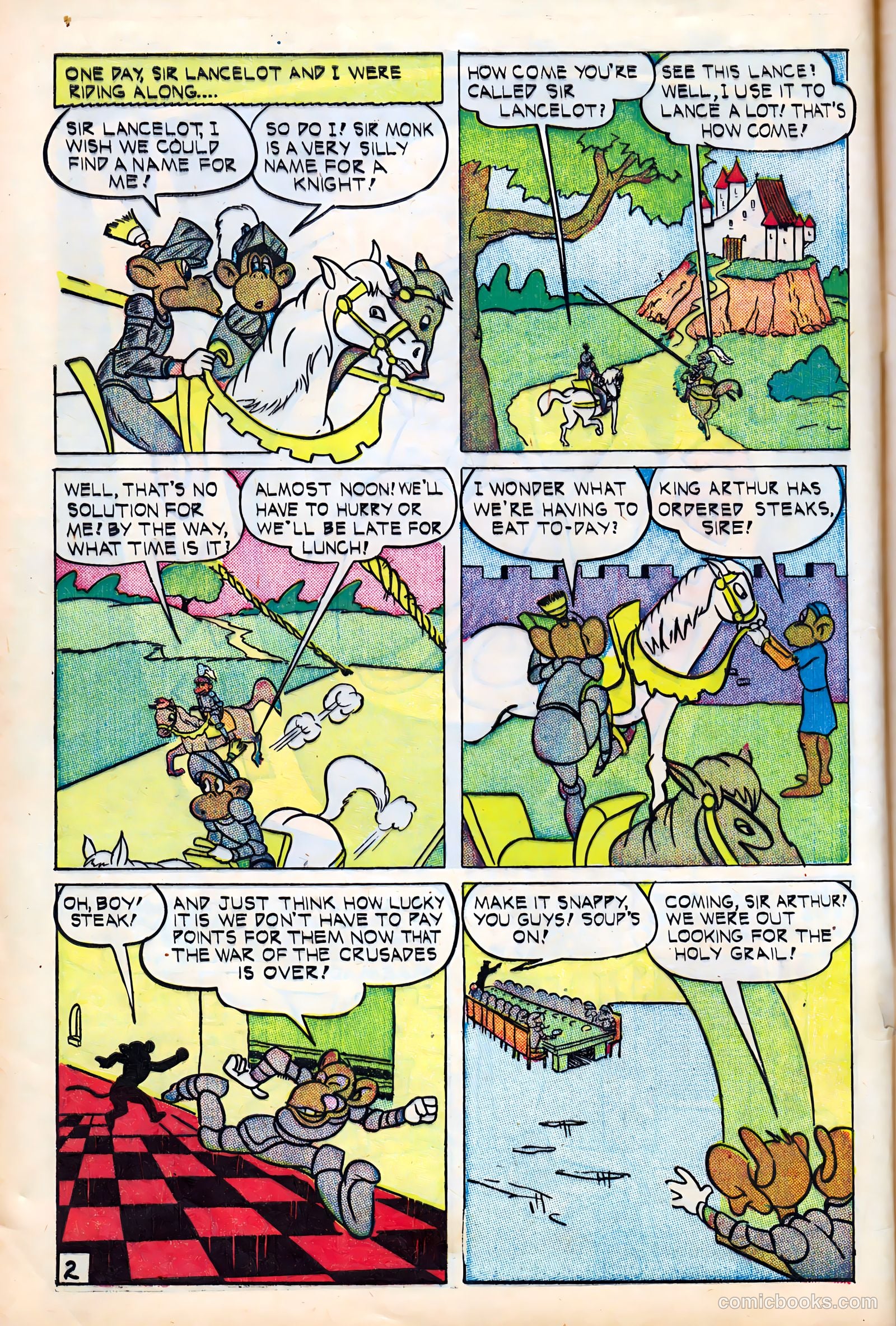 Monkeyshines Comics #9 (1946) — page 4 of 52