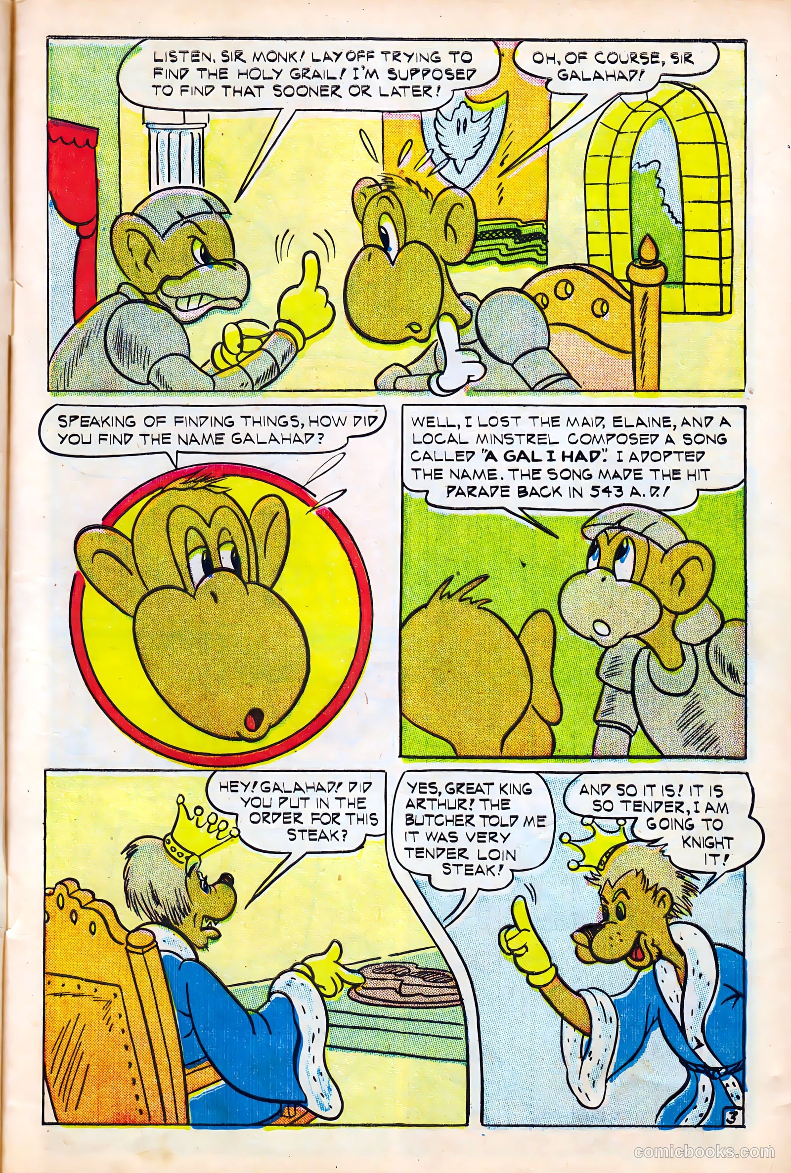 Monkeyshines Comics #9 (1946) — page 5 of 52