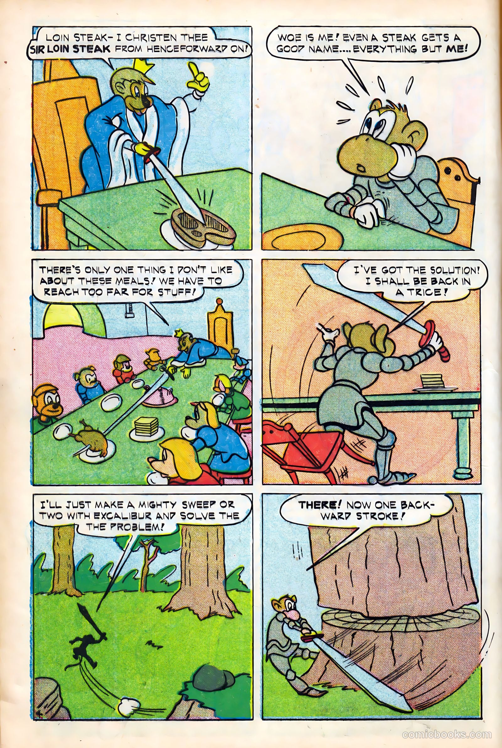 Monkeyshines Comics #9 (1946) — page 6 of 52